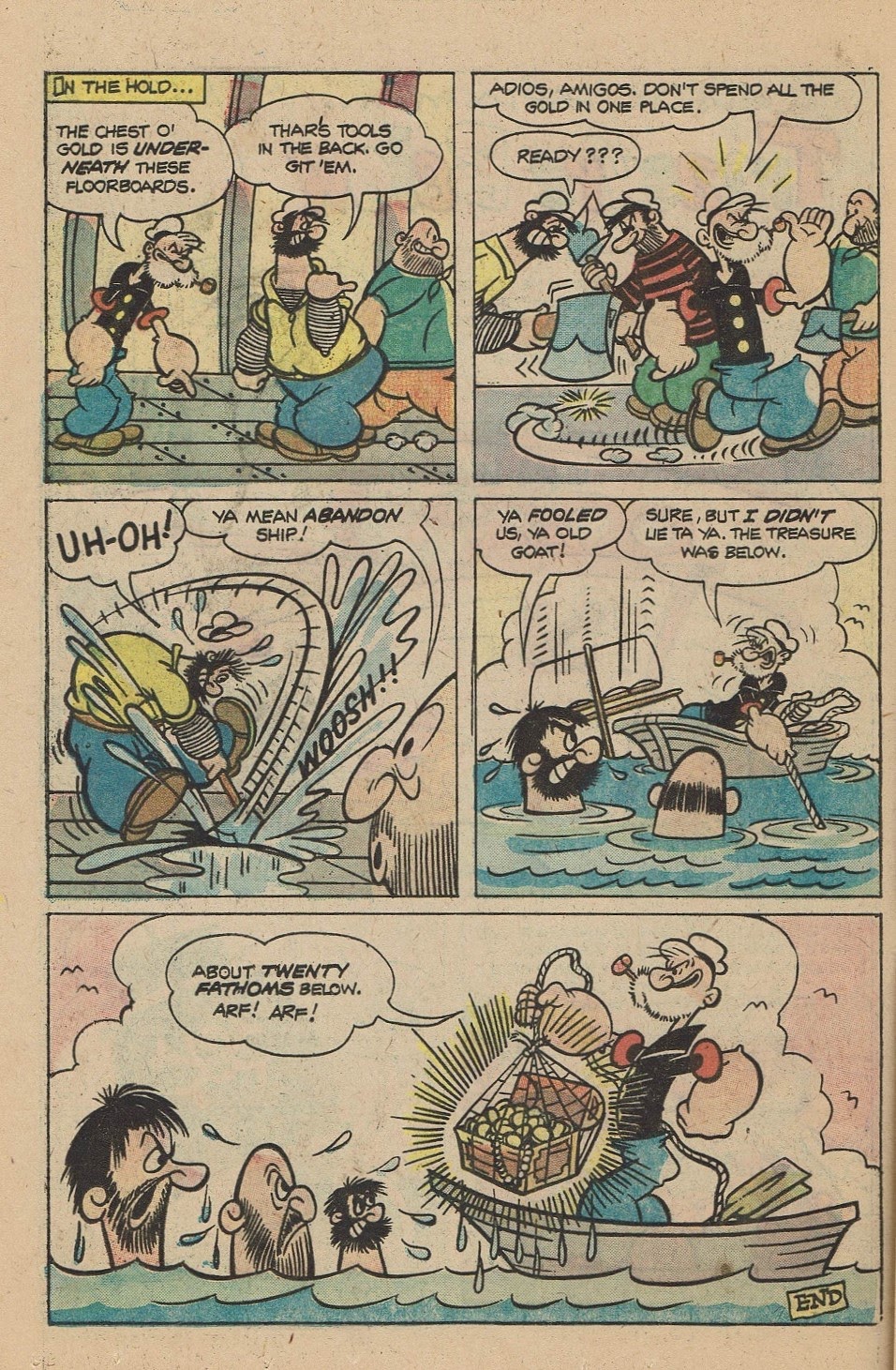 Read online Popeye (1948) comic -  Issue #136 - 16