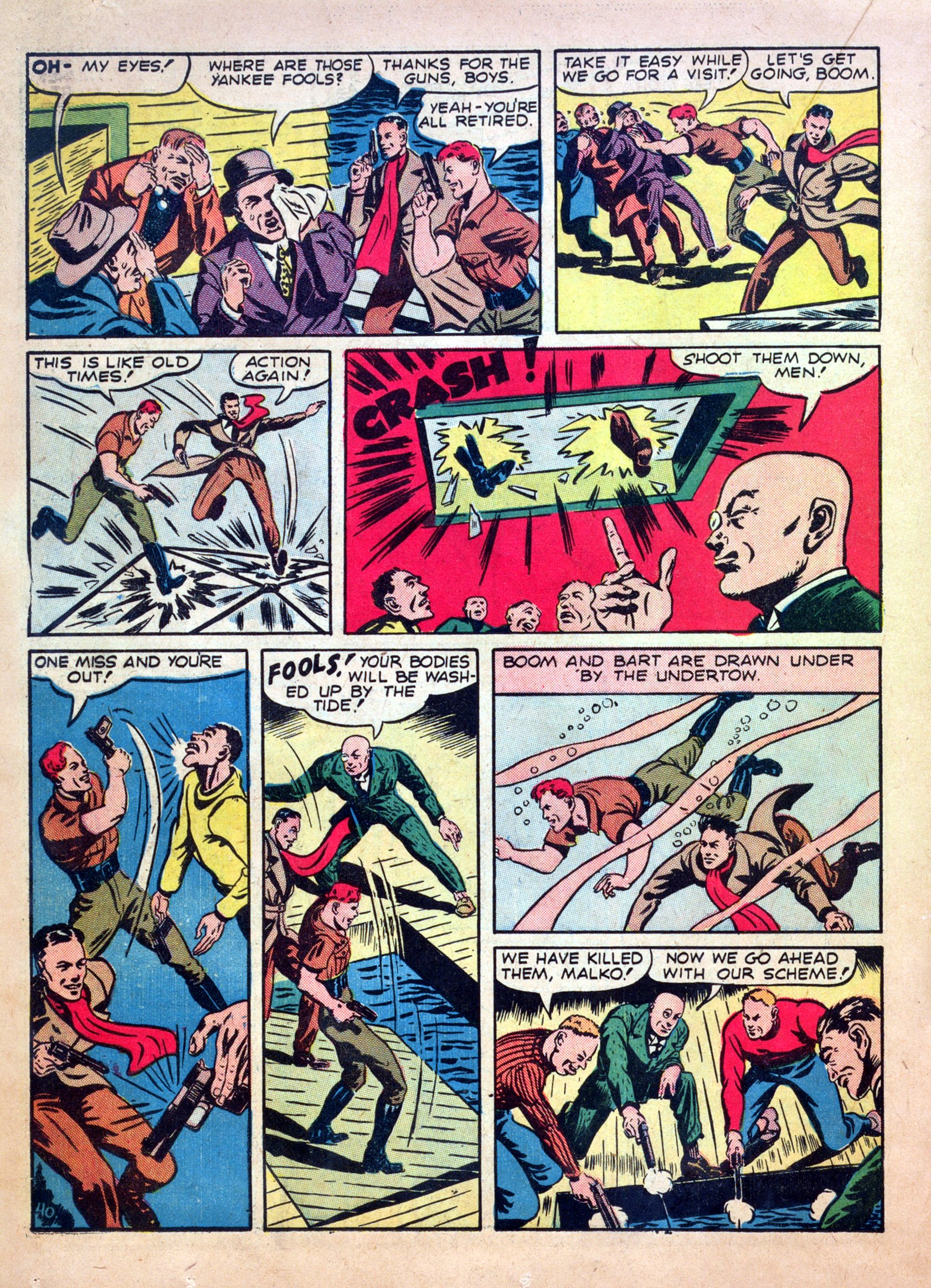 Read online Our Flag Comics comic -  Issue #1 - 42