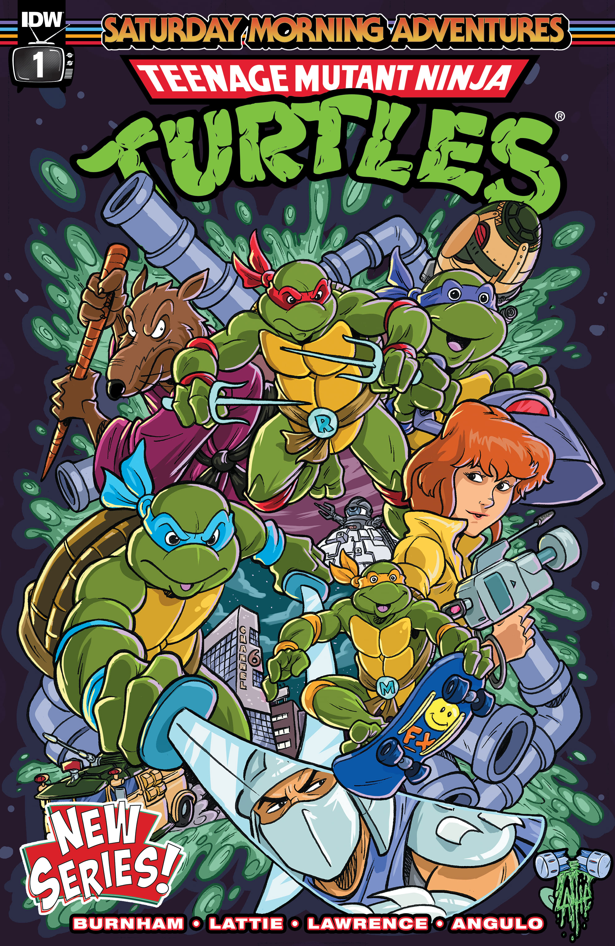 Read online Teenage Mutant Ninja Turtles: Saturday Morning Adventures Continued comic -  Issue #1 - 1