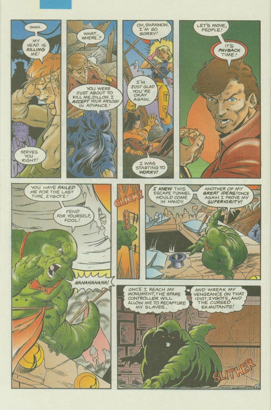 Read online Ex-Mutants comic -  Issue #3 - 27