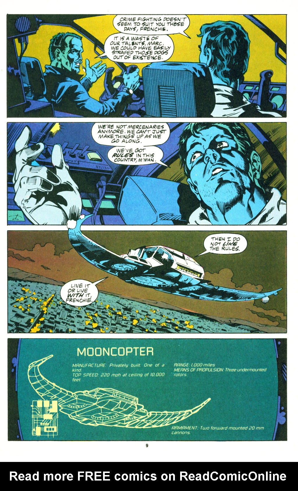 Read online Marc Spector: Moon Knight comic -  Issue #1 - 8