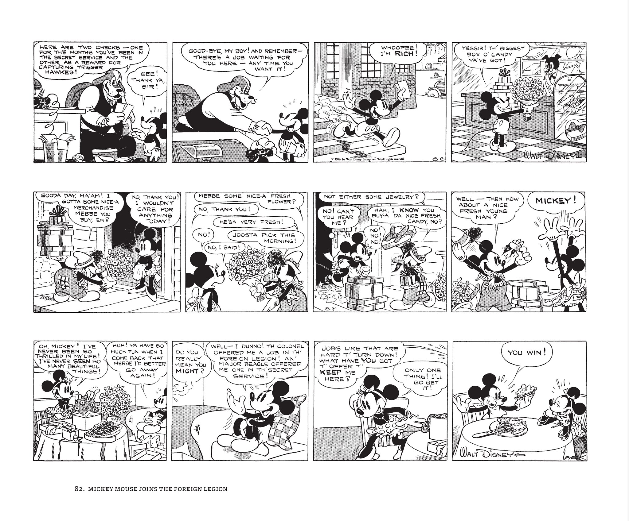 Read online Walt Disney's Mickey Mouse by Floyd Gottfredson comic -  Issue # TPB 4 (Part 1) - 82