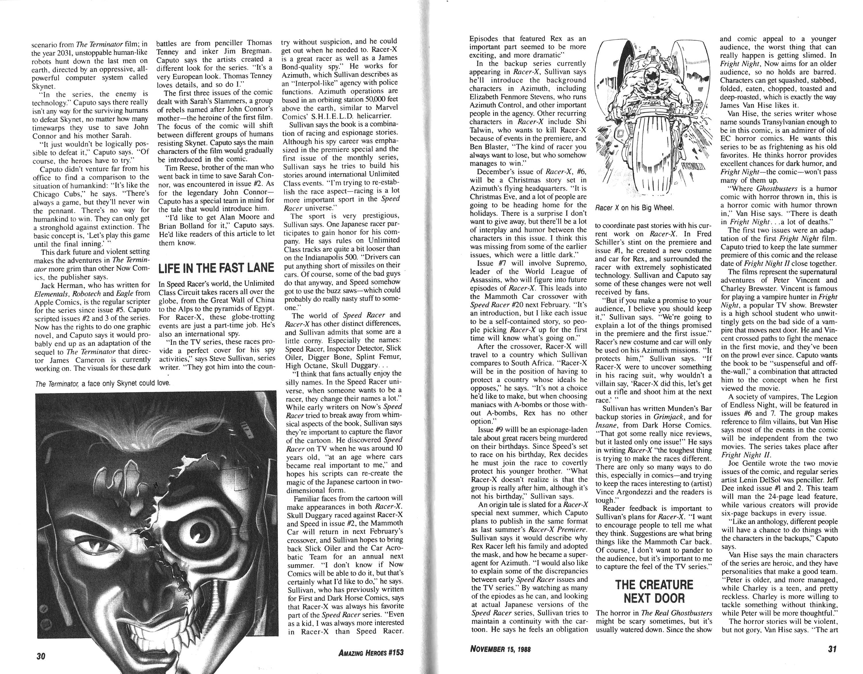 Read online Amazing Heroes comic -  Issue #153 - 16