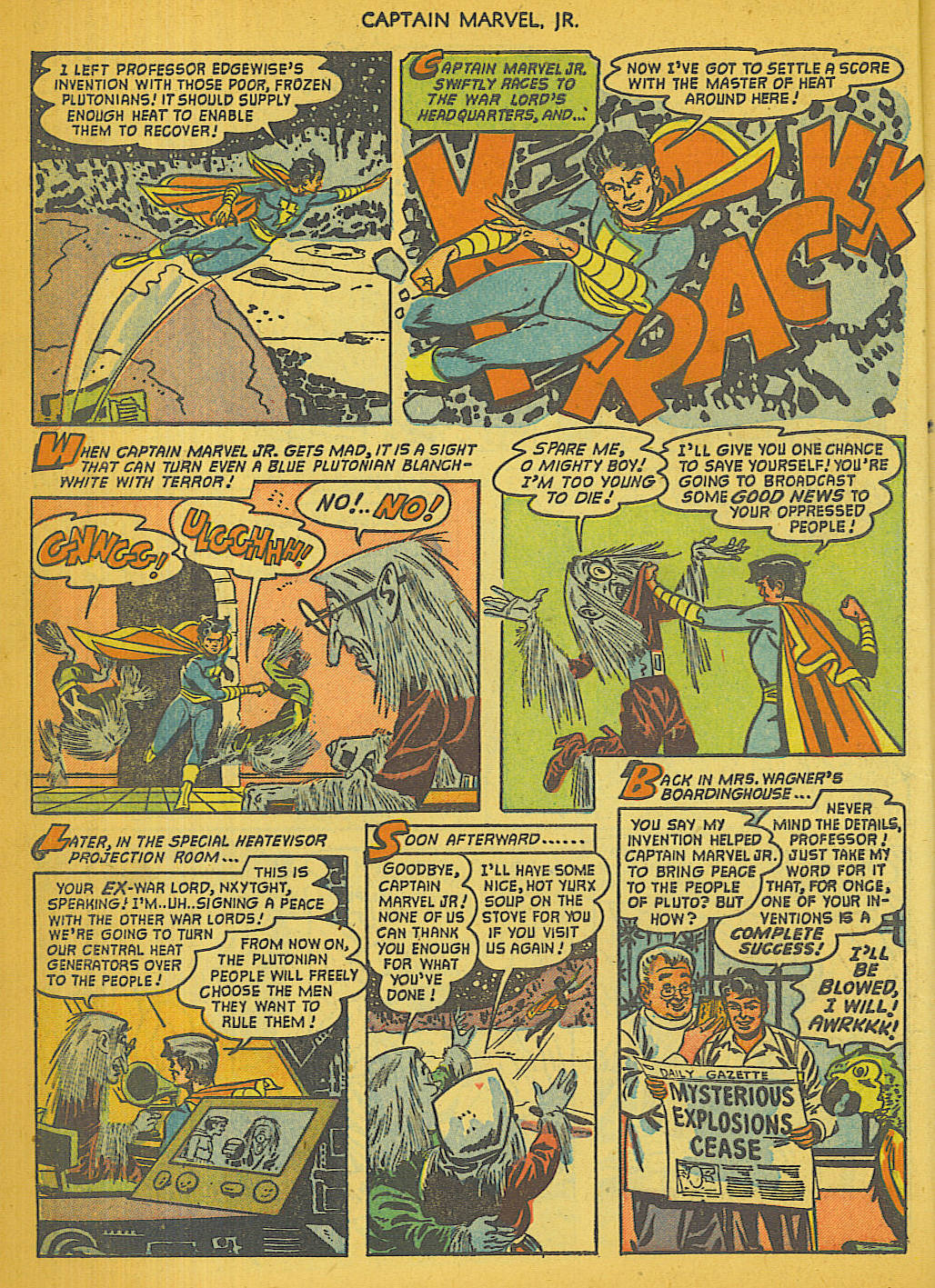 Read online Captain Marvel, Jr. comic -  Issue #111 - 9