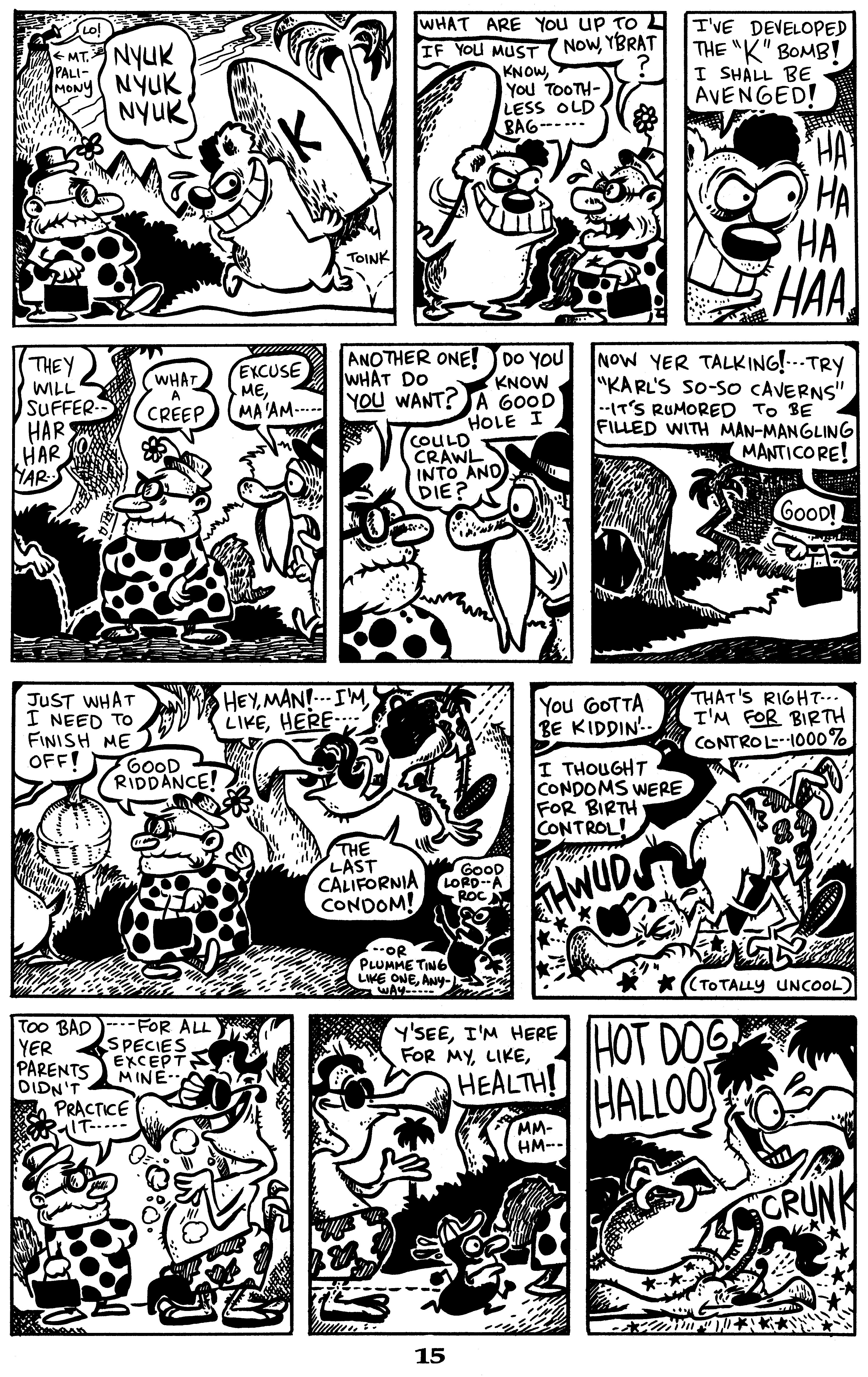 Read online Critters comic -  Issue #36 - 17
