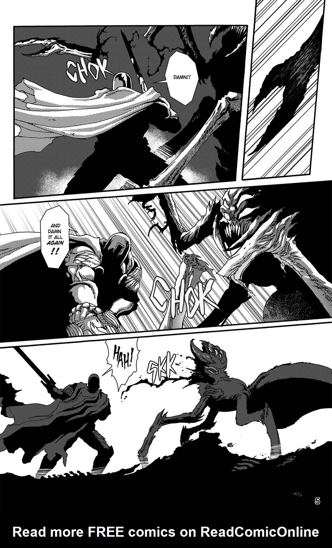 Read online Dragon Arms: Chaos Blade comic -  Issue #4 - 7