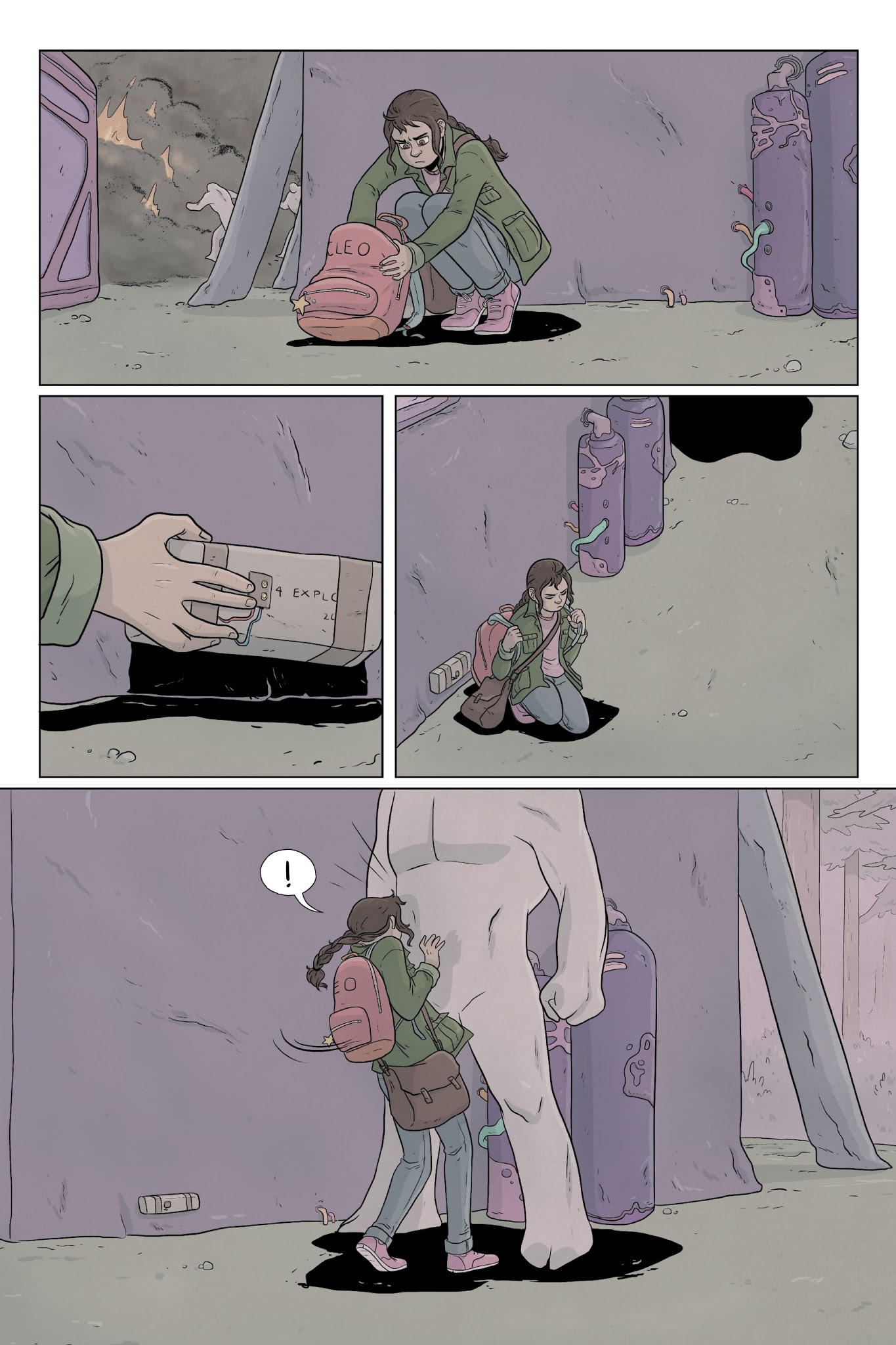 Read online Lifeformed: Cleo Makes Contact comic -  Issue # TPB - 162