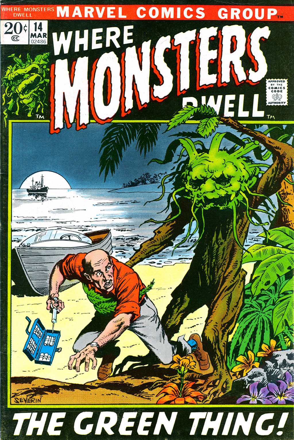Read online Where Monsters Dwell (1970) comic -  Issue #14 - 1