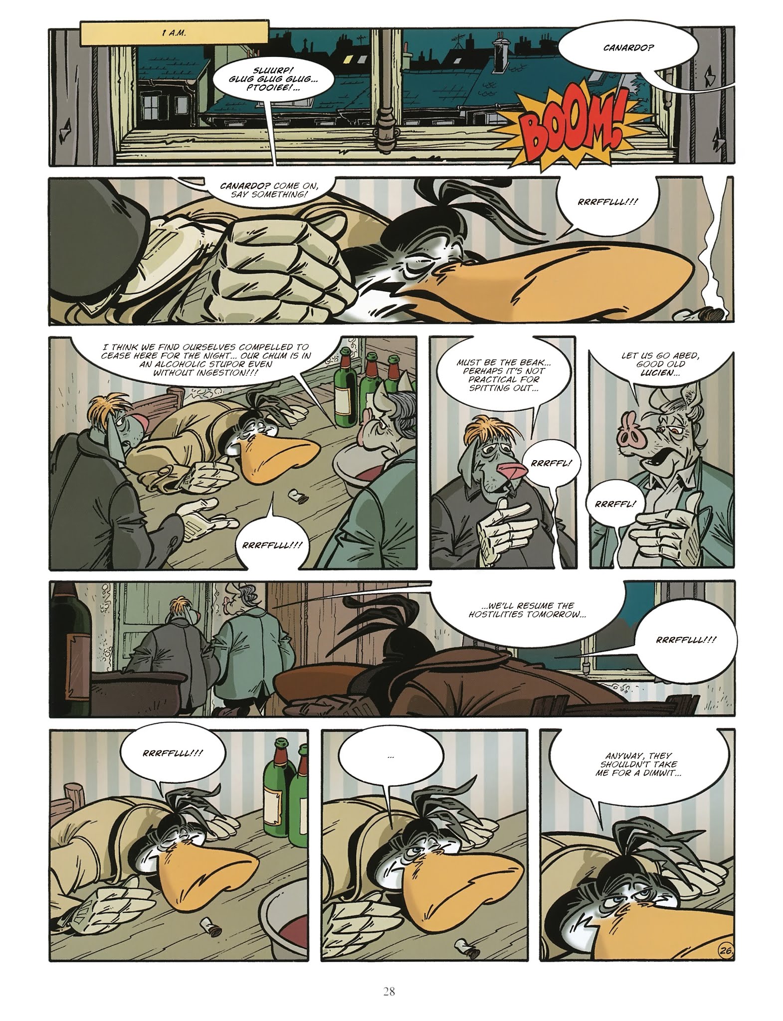 Read online Une enquête de l'inspecteur Canardo comic -  Issue #13 - 29