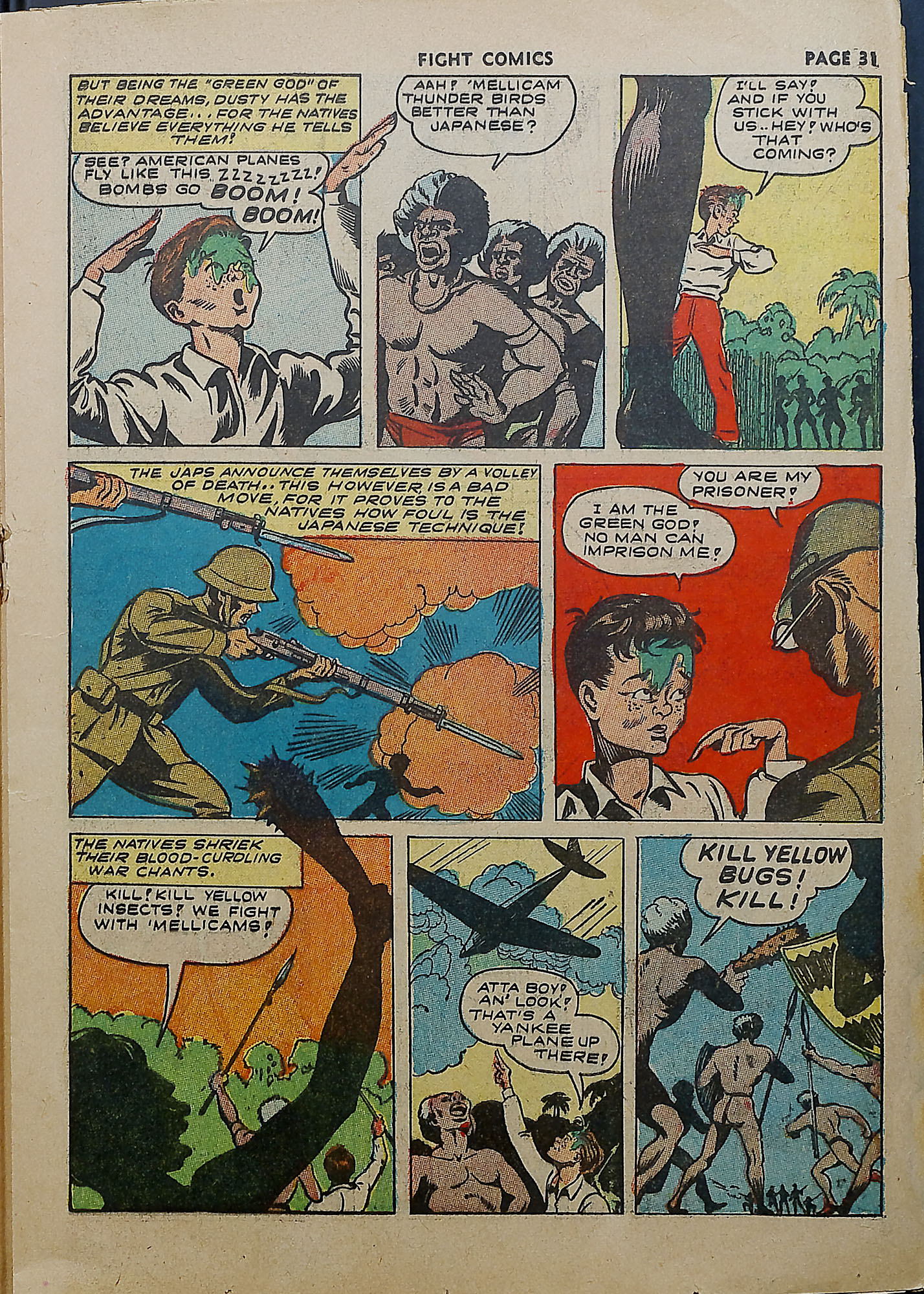 Read online Fight Comics comic -  Issue #25 - 33