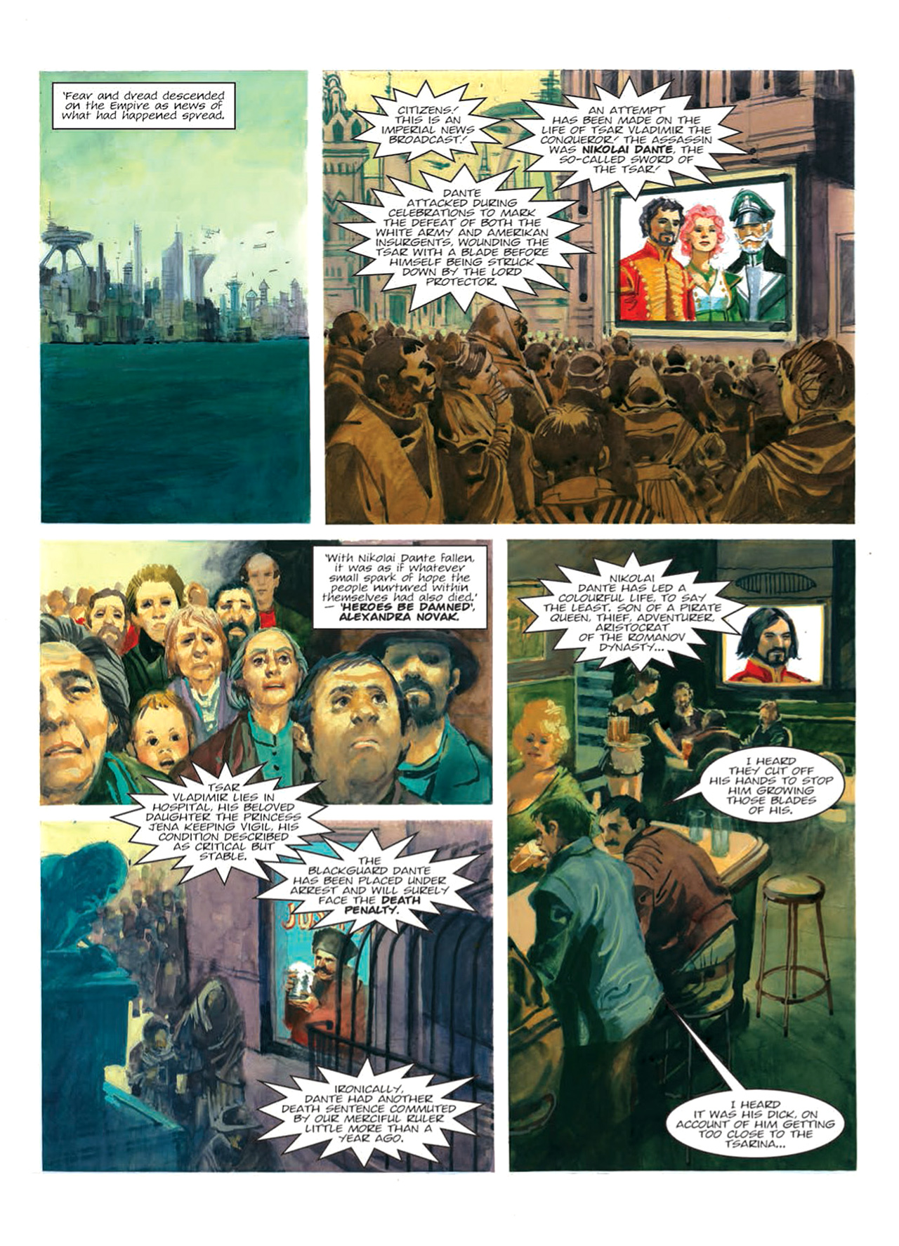 Read online Nikolai Dante comic -  Issue # TPB 9 - 74