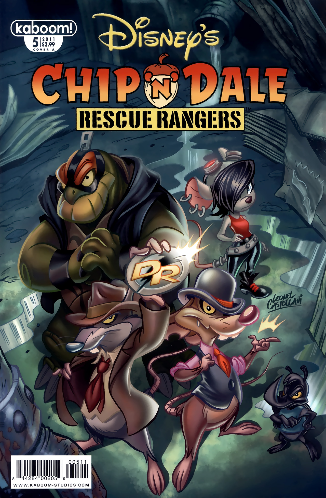 Read online Chip 'N' Dale Rescue Rangers comic -  Issue #5 - 1