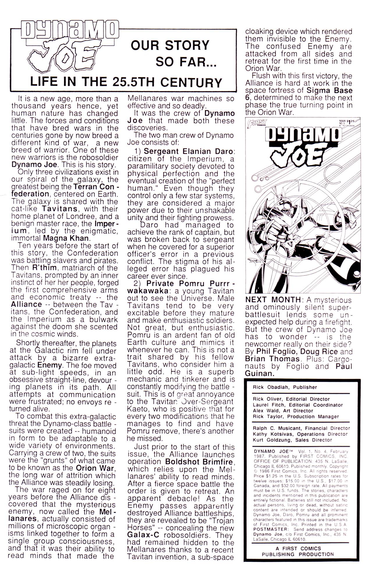 Read online Dynamo Joe comic -  Issue #4 - 2