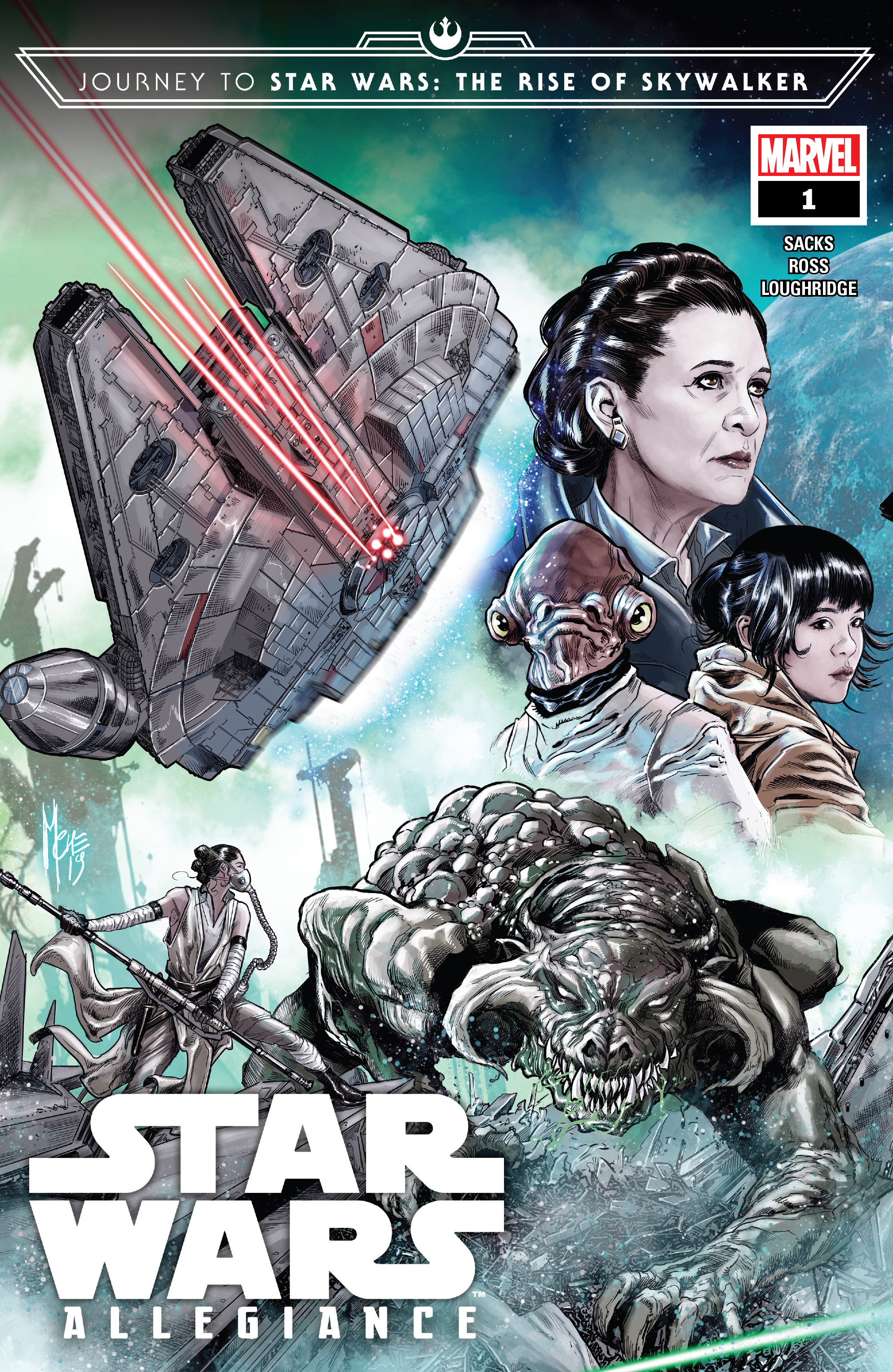 Read online Journey to Star Wars: The Rise Of Skywalker - Allegiance comic -  Issue #1 - 1