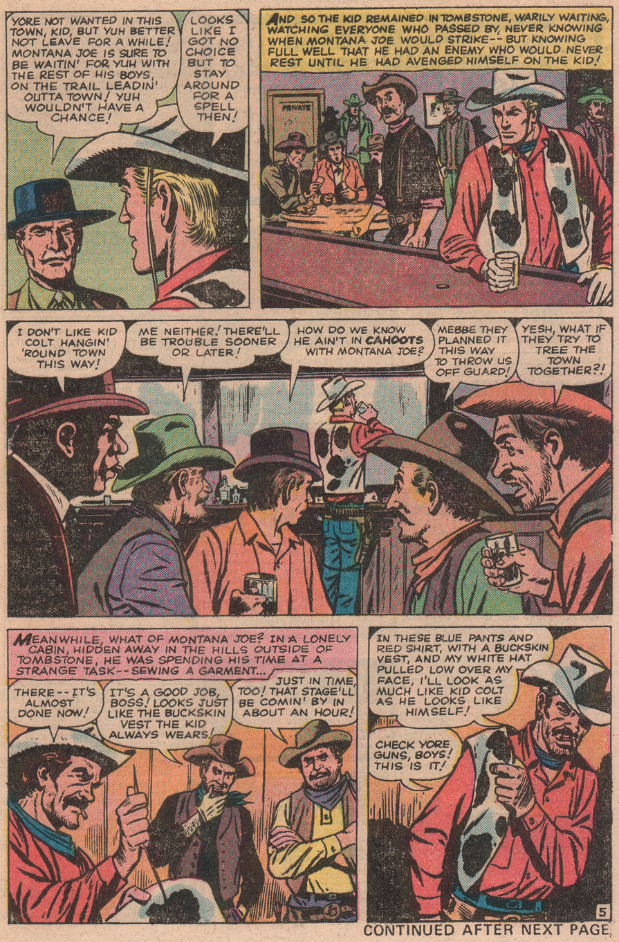 Read online Kid Colt Outlaw comic -  Issue #203 - 9