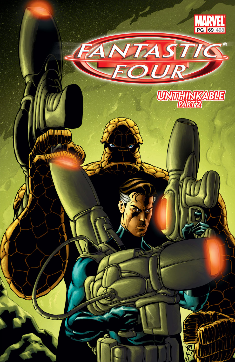 Read online Fantastic Four (1998) comic -  Issue #69 - 1