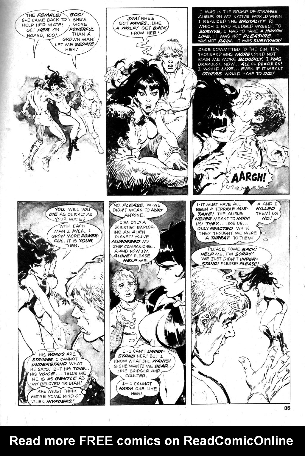 Read online Vampirella (1969) comic -  Issue #100 - 35