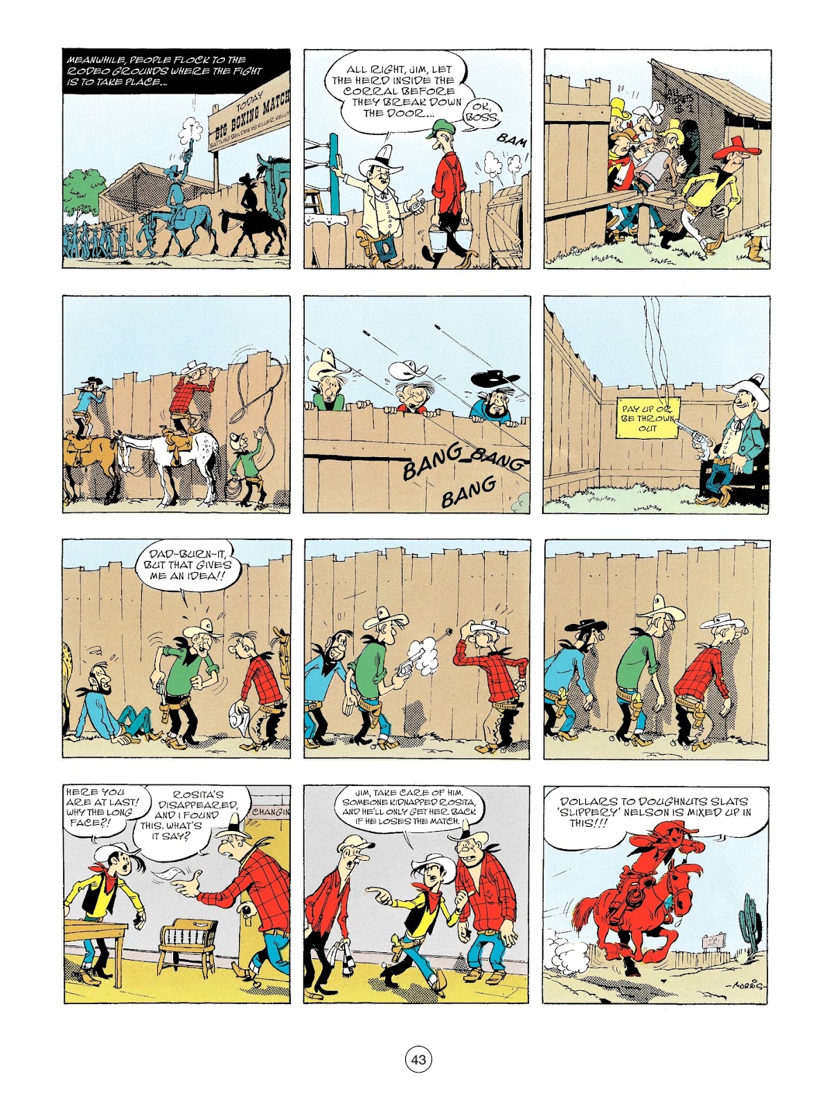 A Lucky Luke Adventure issue 56 - Page 43