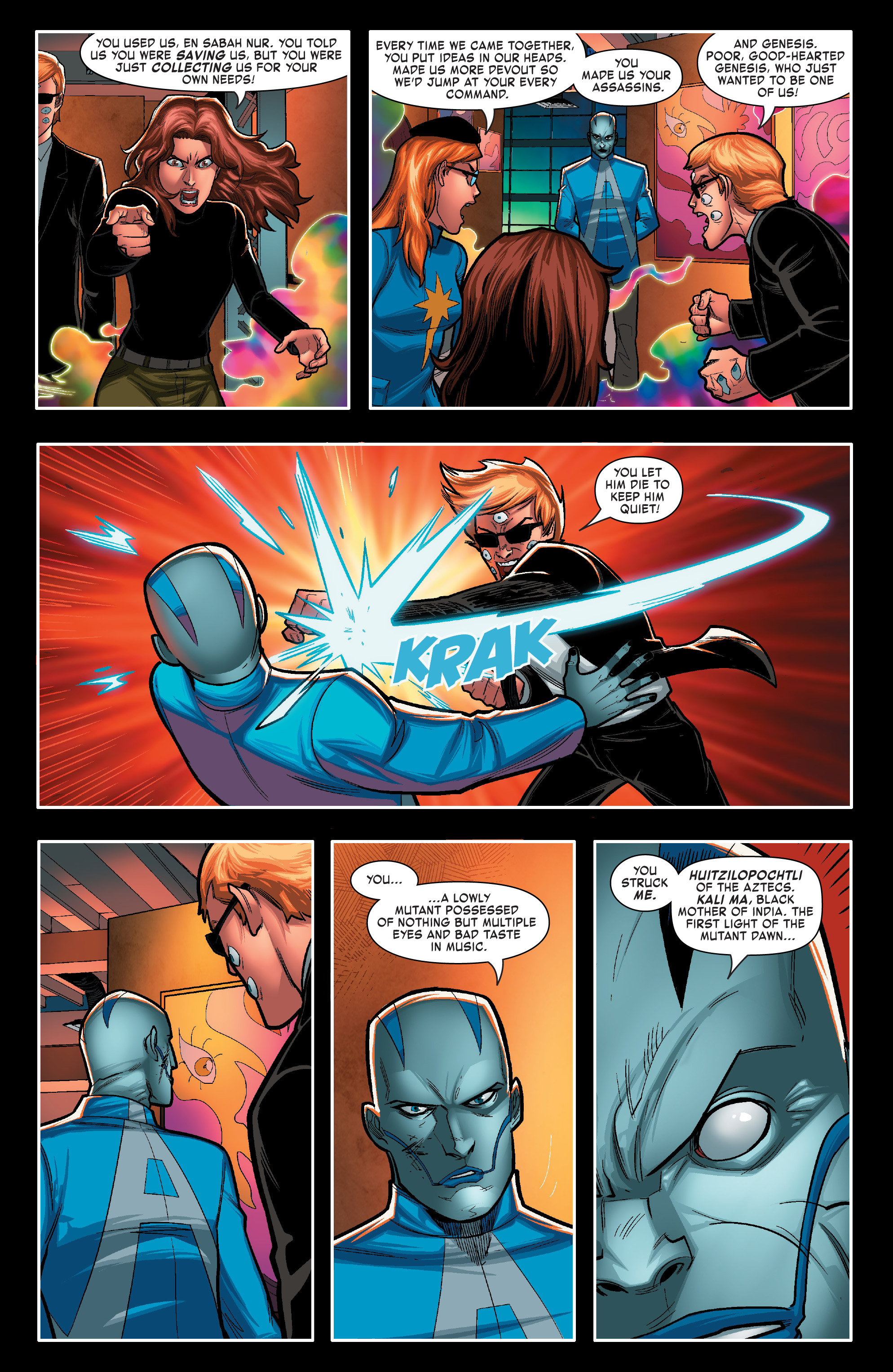 Read online Age of X-Man: Apocalypse and the X-Tracts comic -  Issue #5 - 8