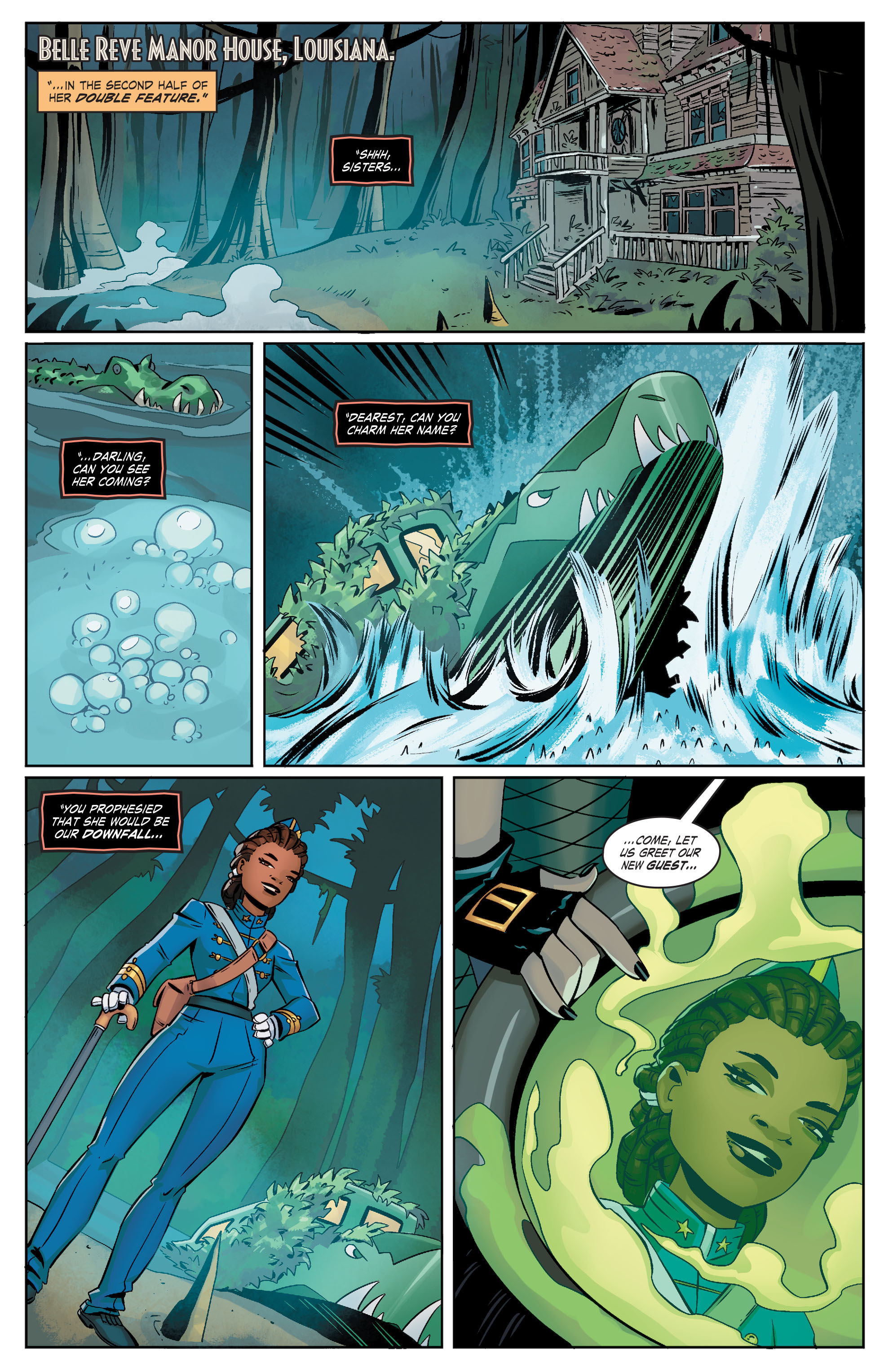 Read online DC Comics: Bombshells comic -  Issue # Annual 1 - 21