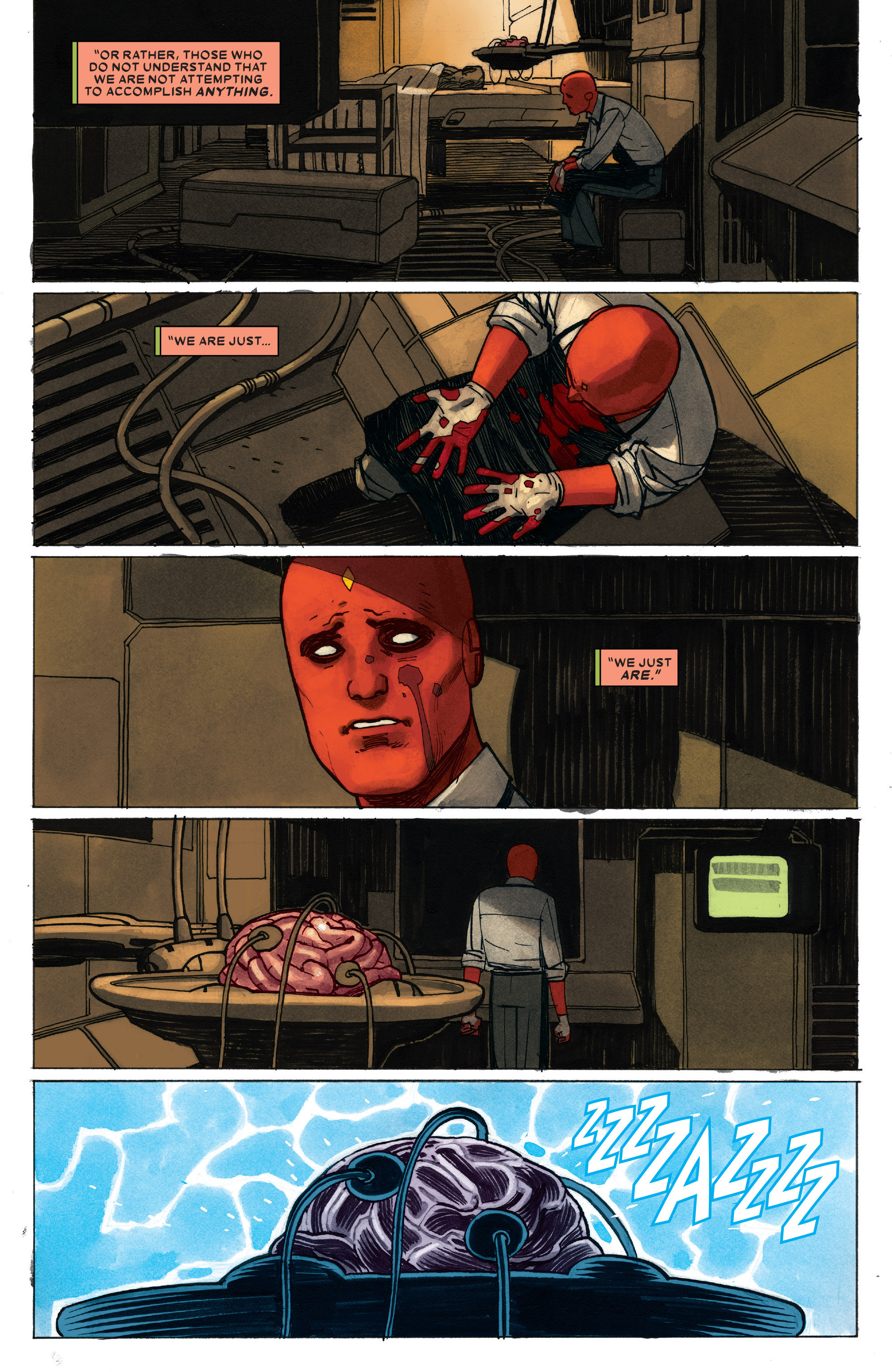 Read online Vision comic -  Issue #6 - 16