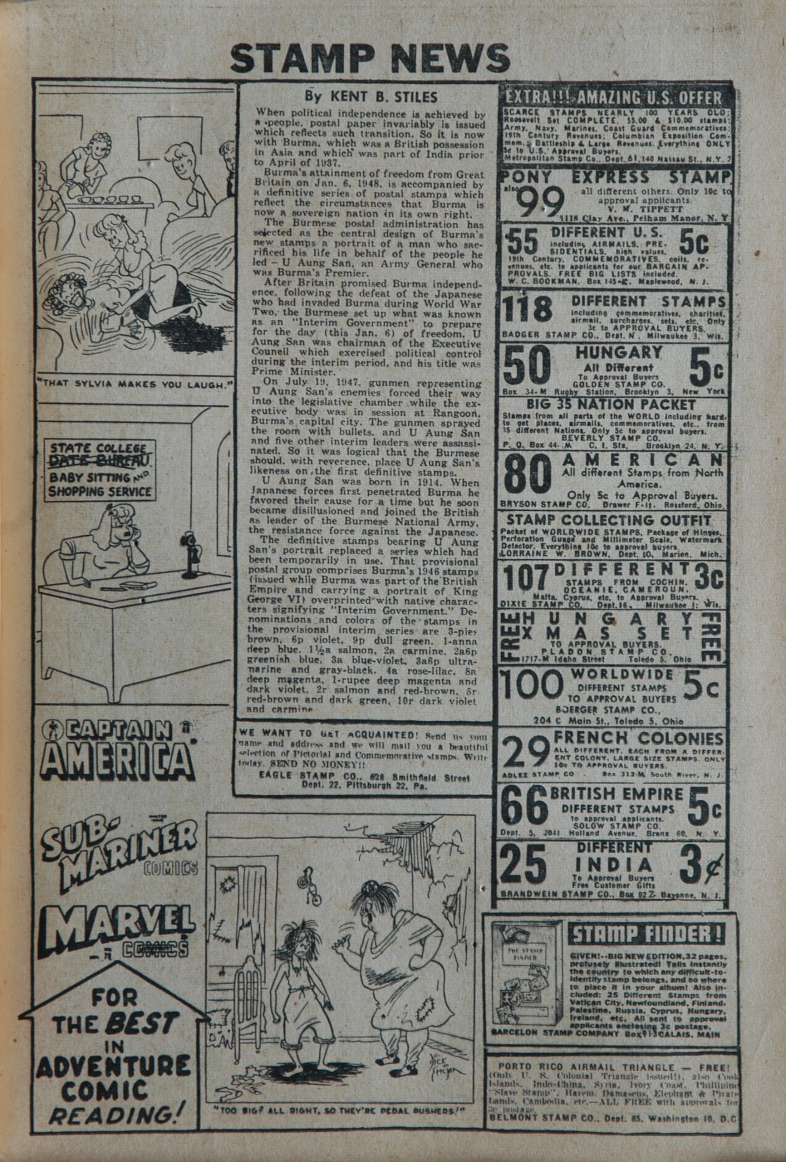 Read online Blonde Phantom Comics comic -  Issue #17 - 25