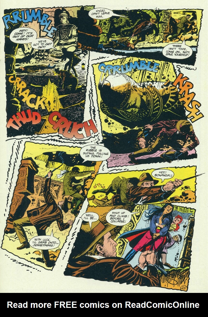 Read online Indiana Jones: Thunder in the Orient comic -  Issue #6 - 25