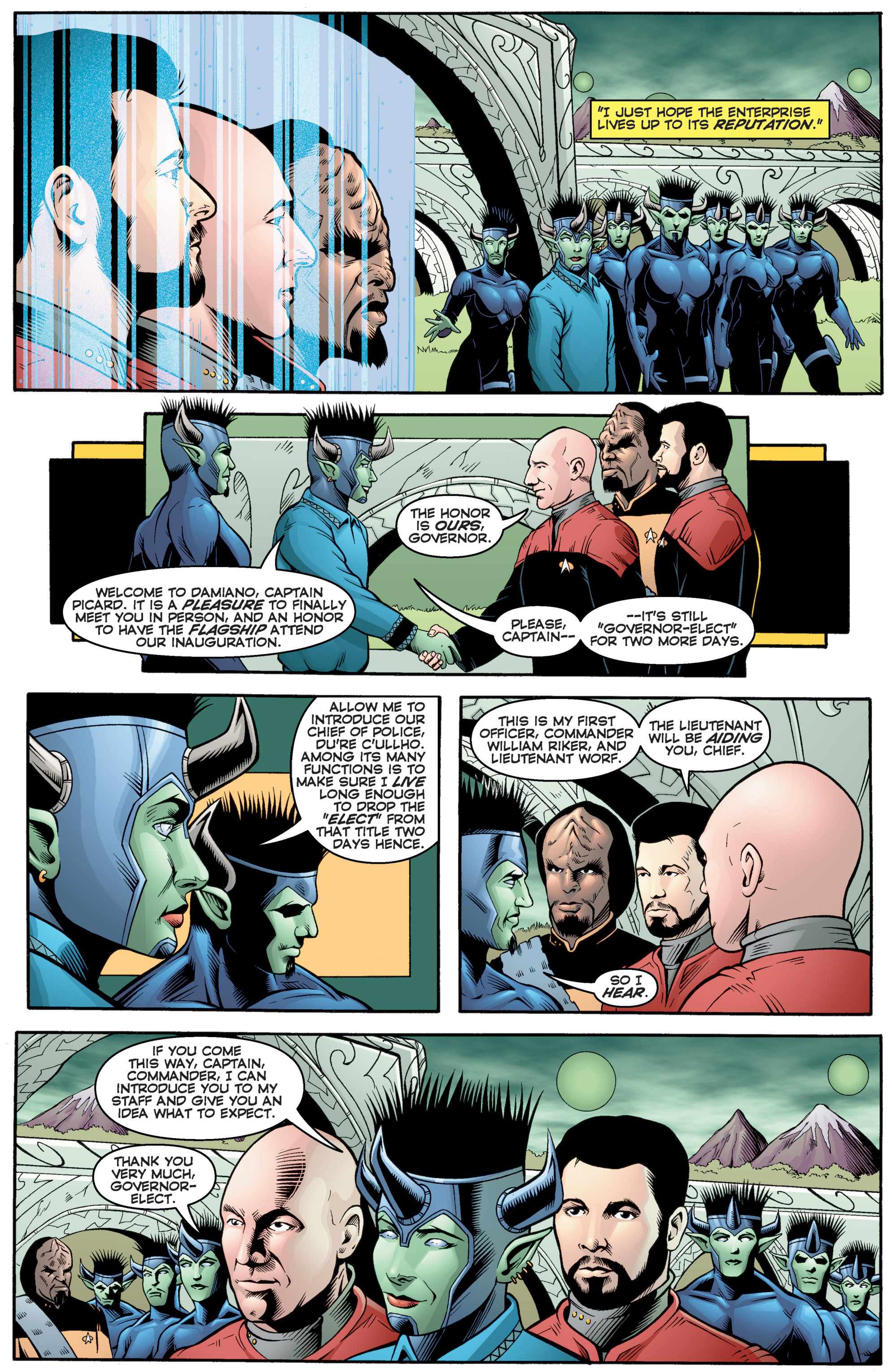 Read online Star Trek Classics comic -  Issue #2 - 20