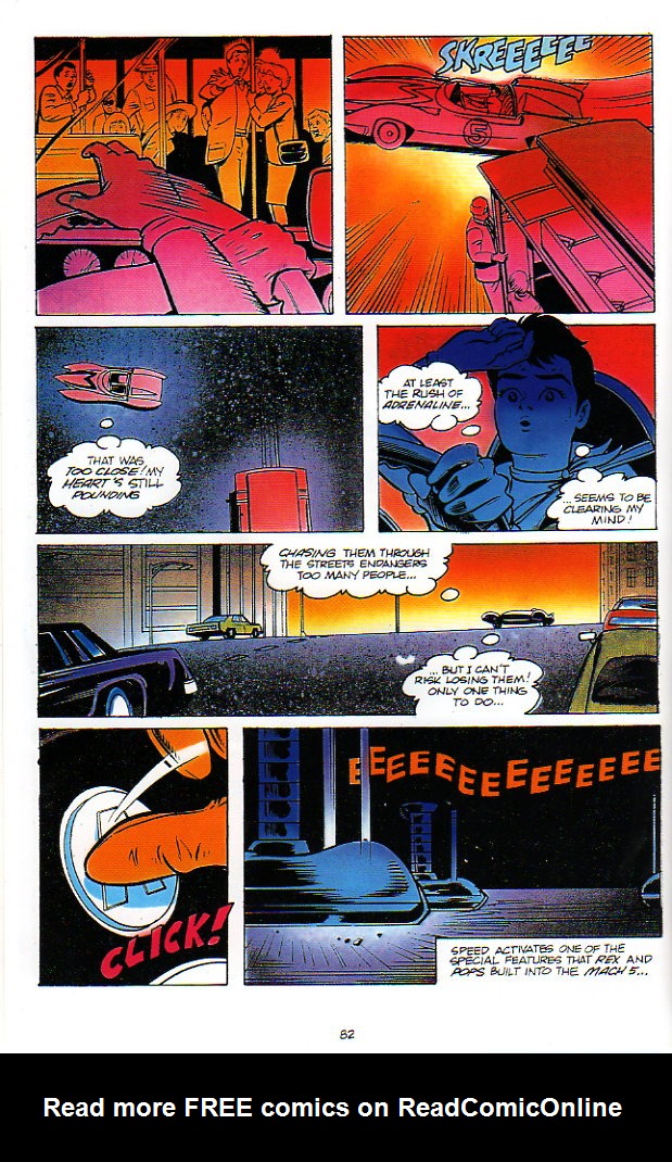 Read online Speed Racer (1987) comic -  Issue #9 - 17