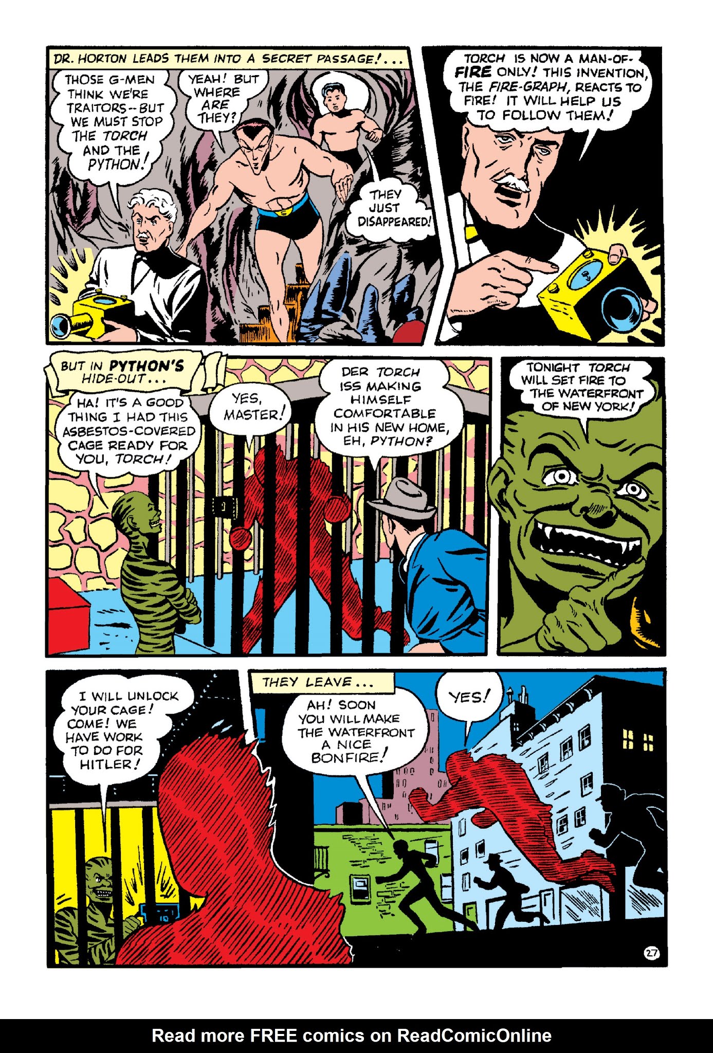 Read online Marvel Masterworks: Golden Age Human Torch comic -  Issue # TPB 2 (Part 3) - 34