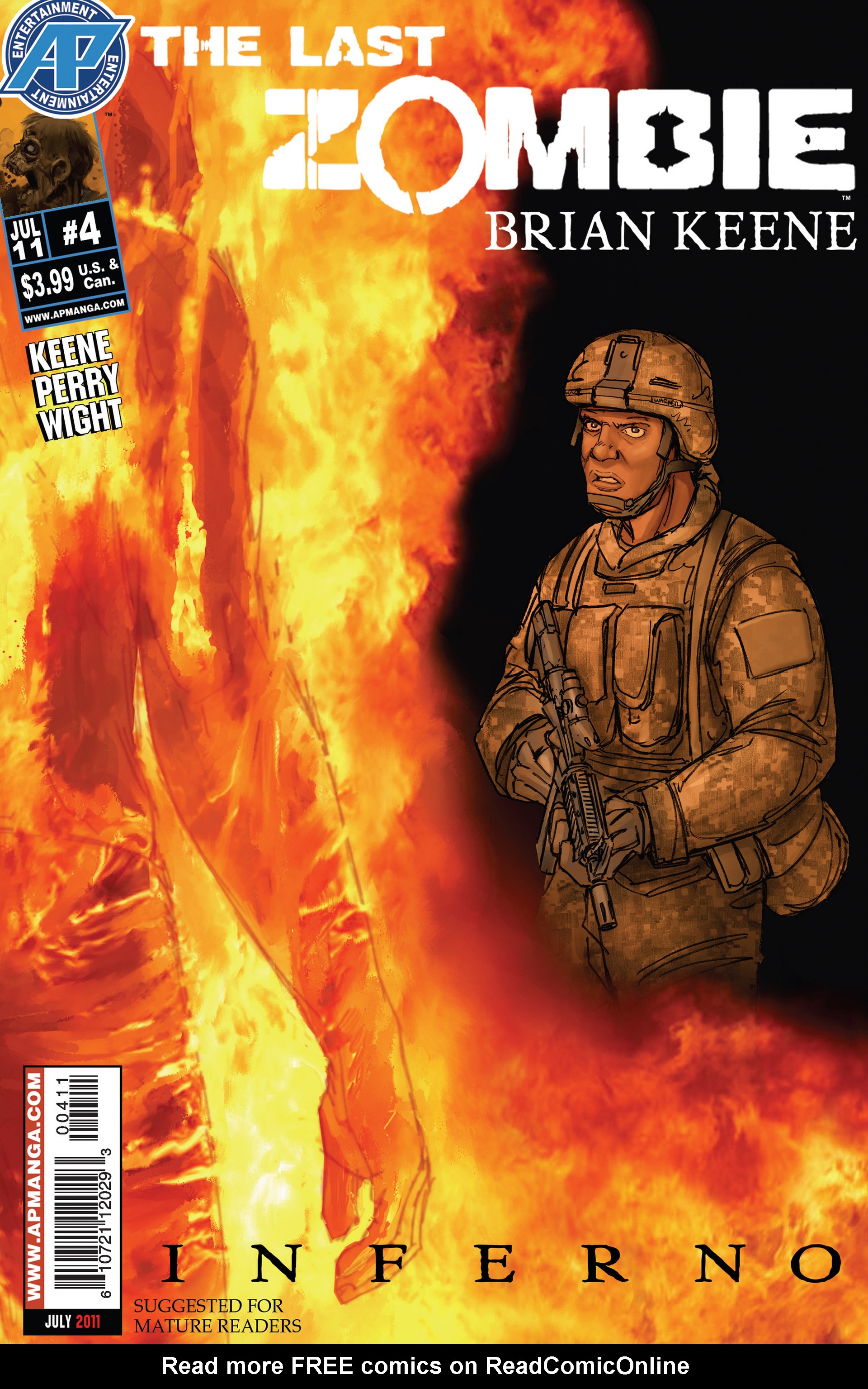 Read online The Last Zombie: Inferno comic -  Issue #4 - 1
