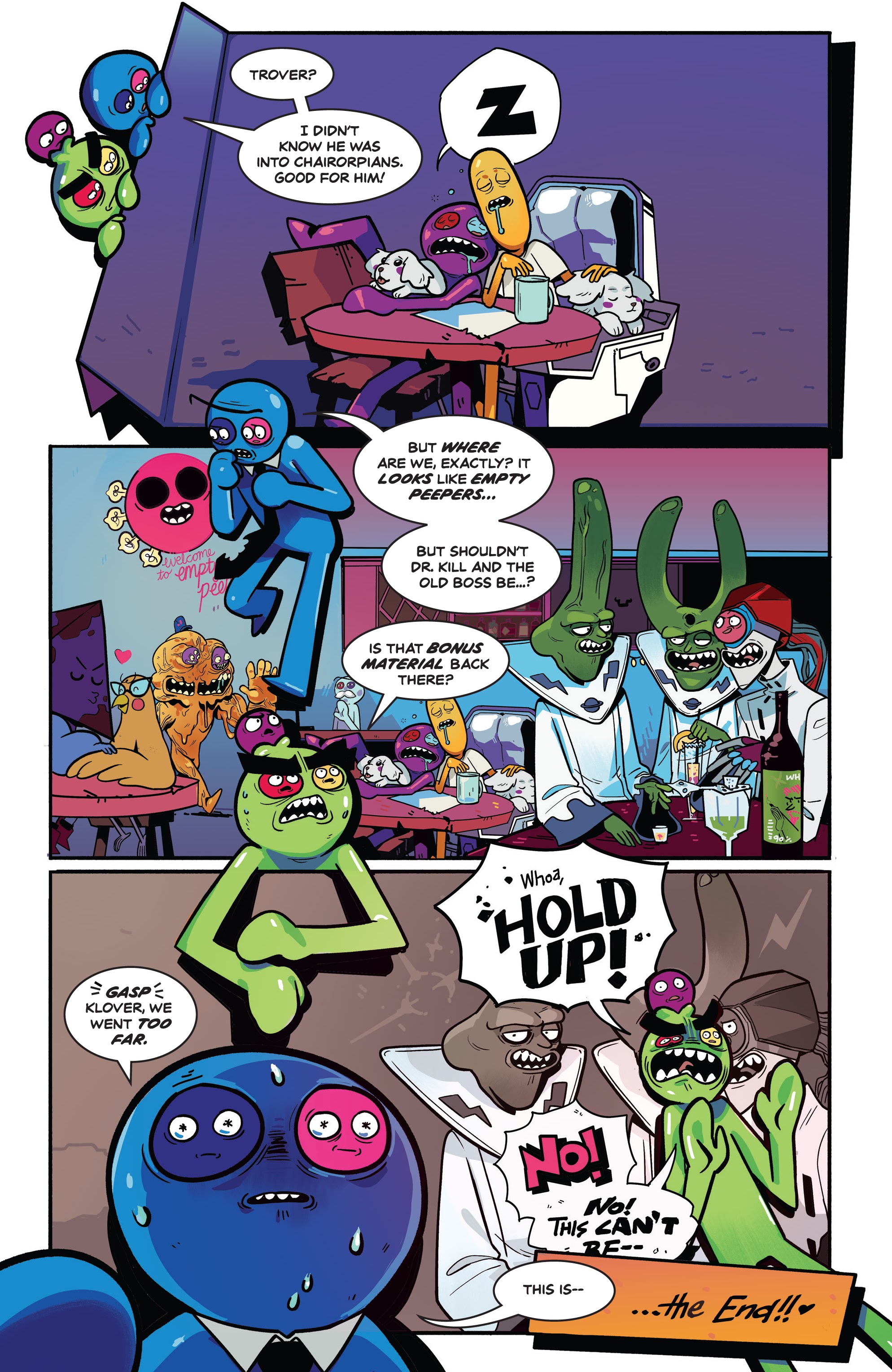 Read online Trover Saves The Universe comic -  Issue #5 - 20