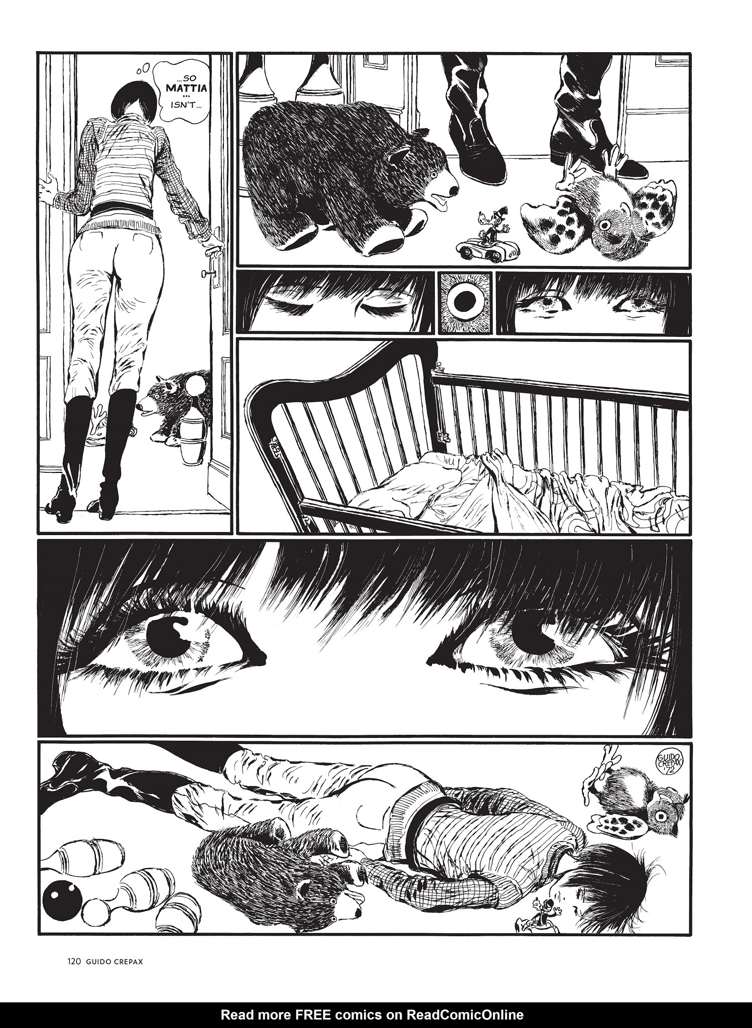 Read online The Complete Crepax comic -  Issue # TPB 3 - 112