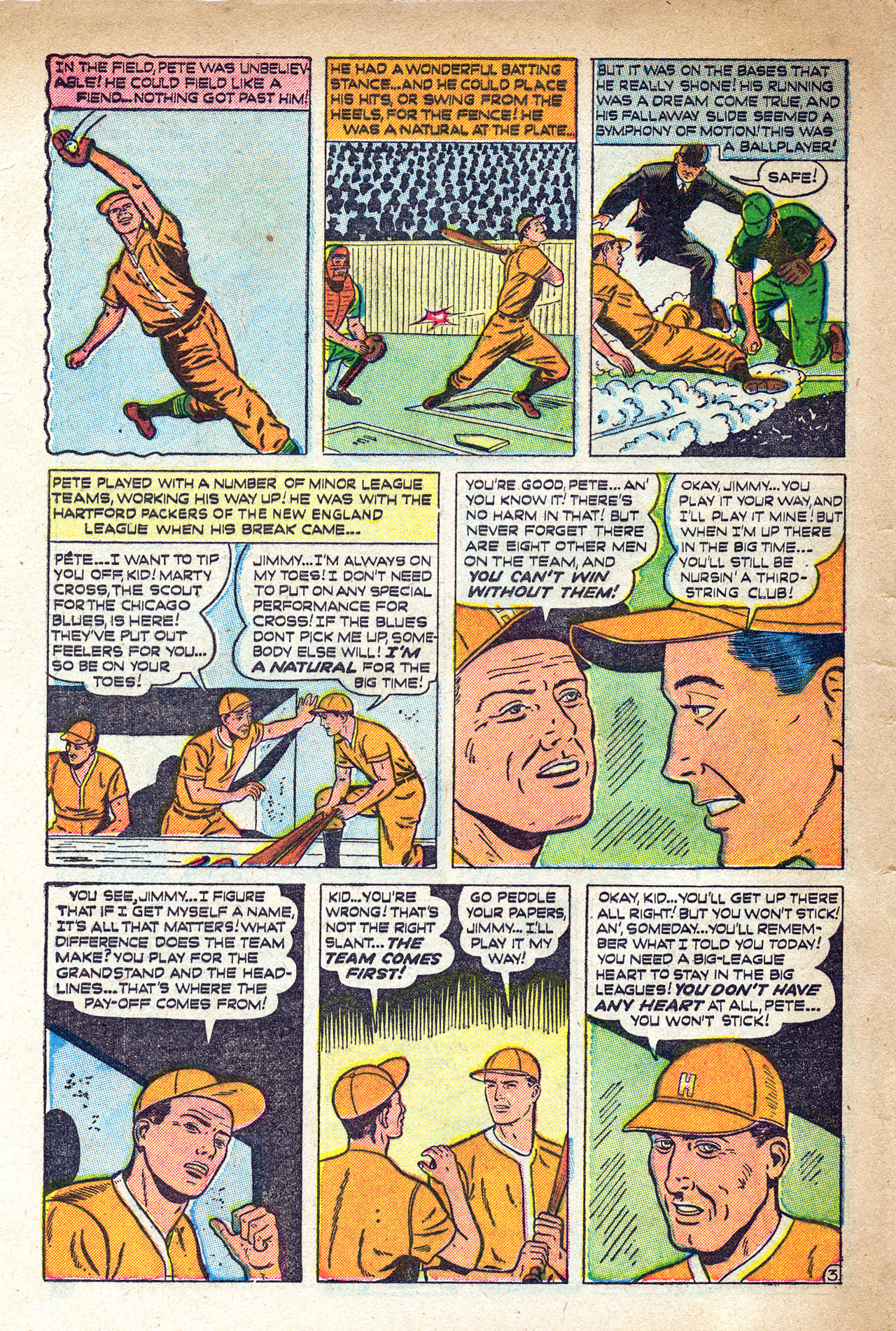 Read online Sports Action comic -  Issue #1 - 42