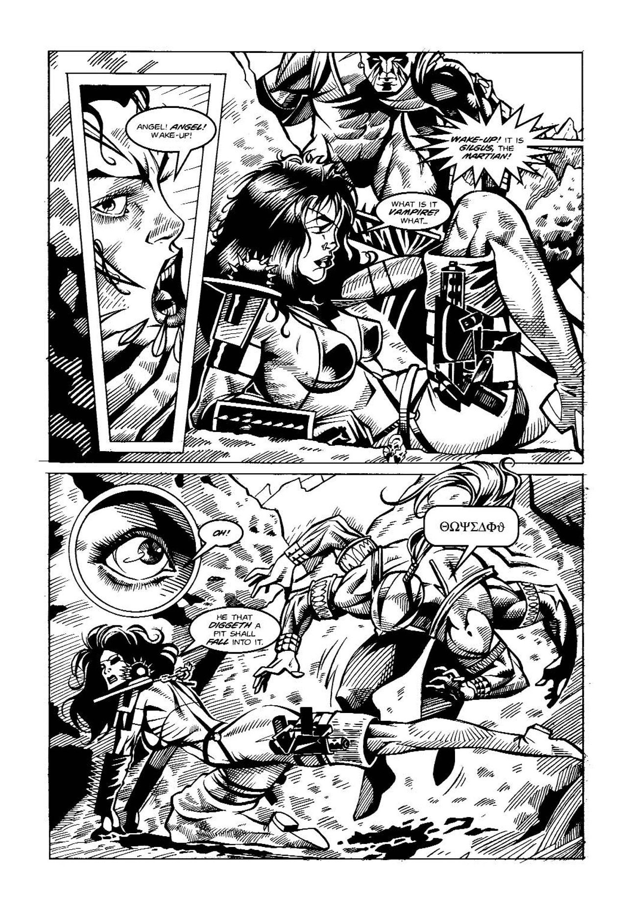Read online Vampress Luxura / Baby Angel X comic -  Issue #1 - 15