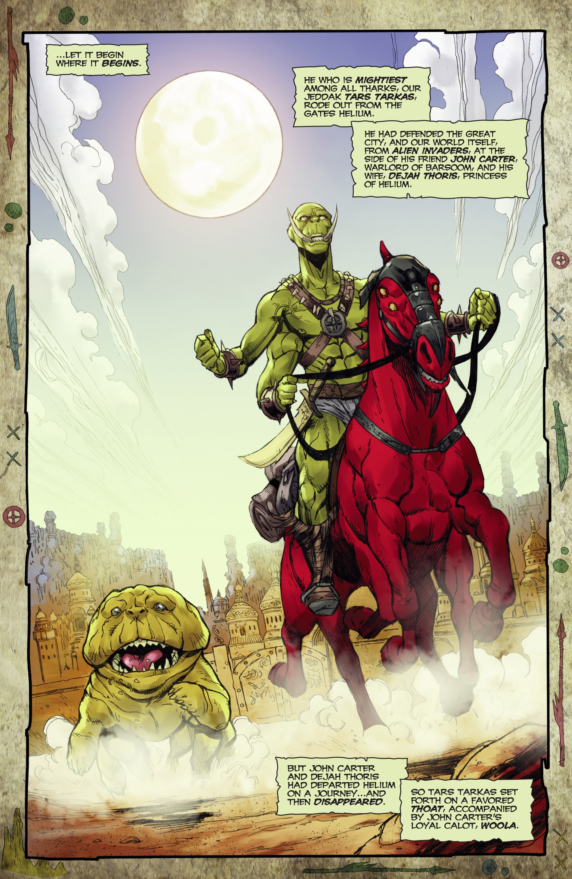 Read online John Carter, Warlord of Mars (2014) comic -  Issue #10 - 8