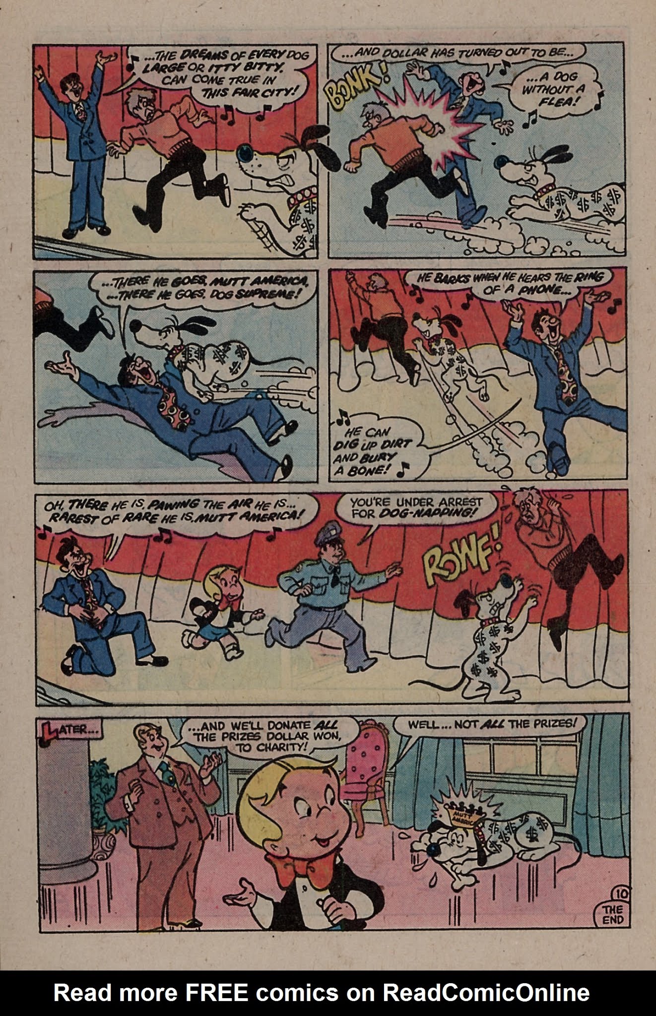 Read online Richie Rich & Dollar the Dog comic -  Issue #8 - 48