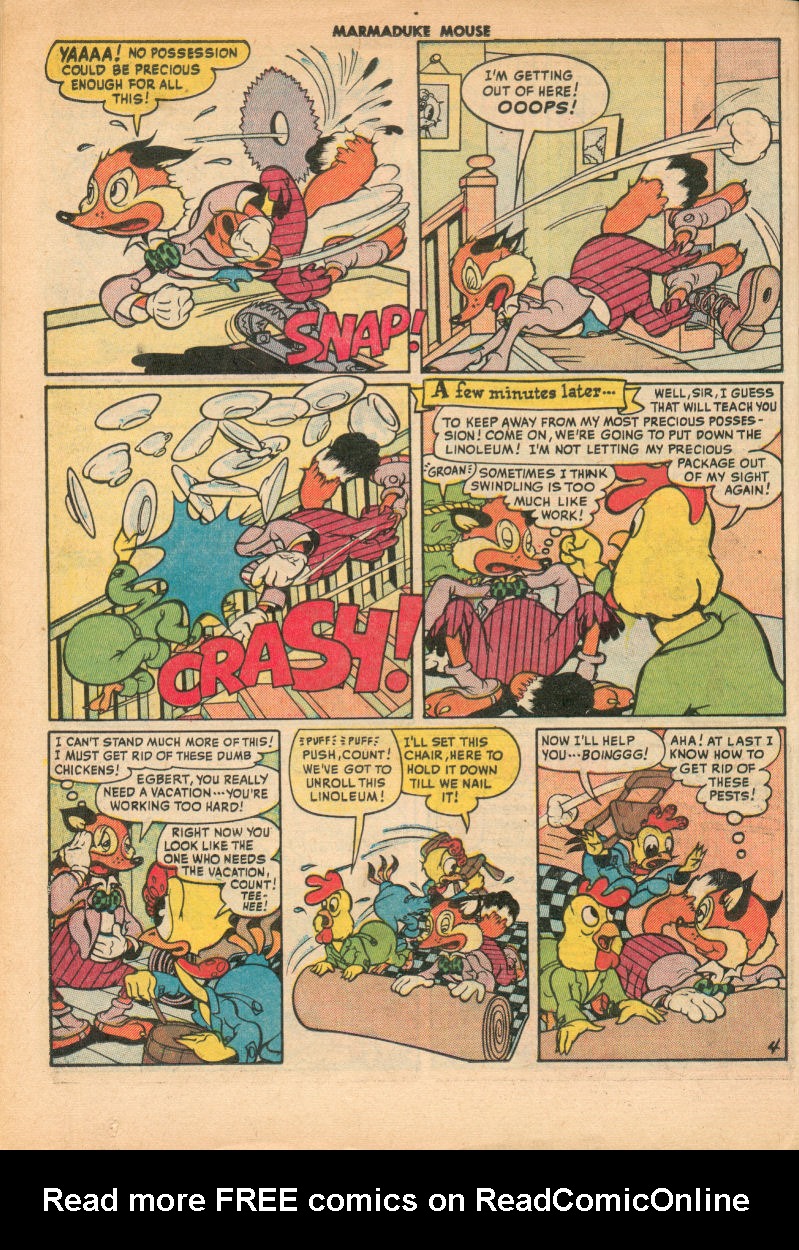 Read online Marmaduke Mouse comic -  Issue #21 - 34