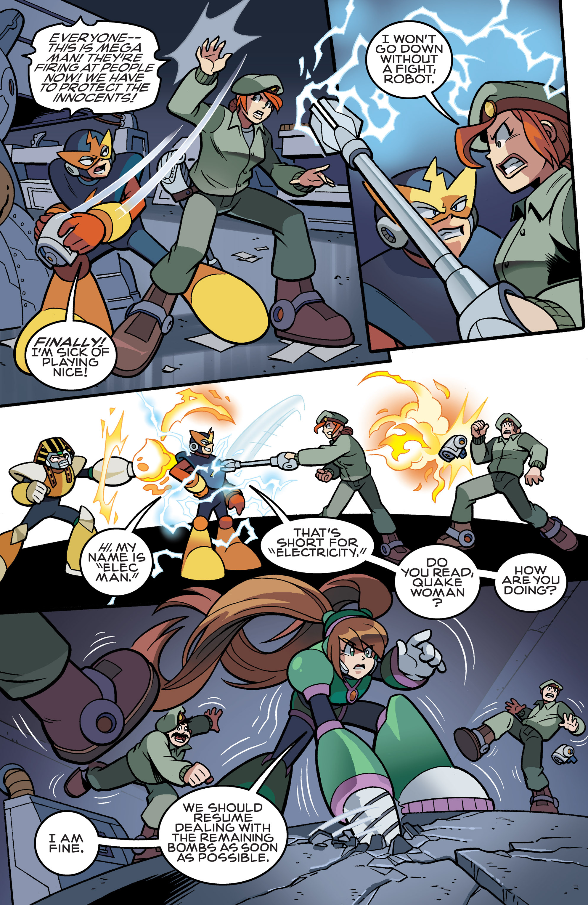 Read online Mega Man comic -  Issue # _TPB 4 - 72