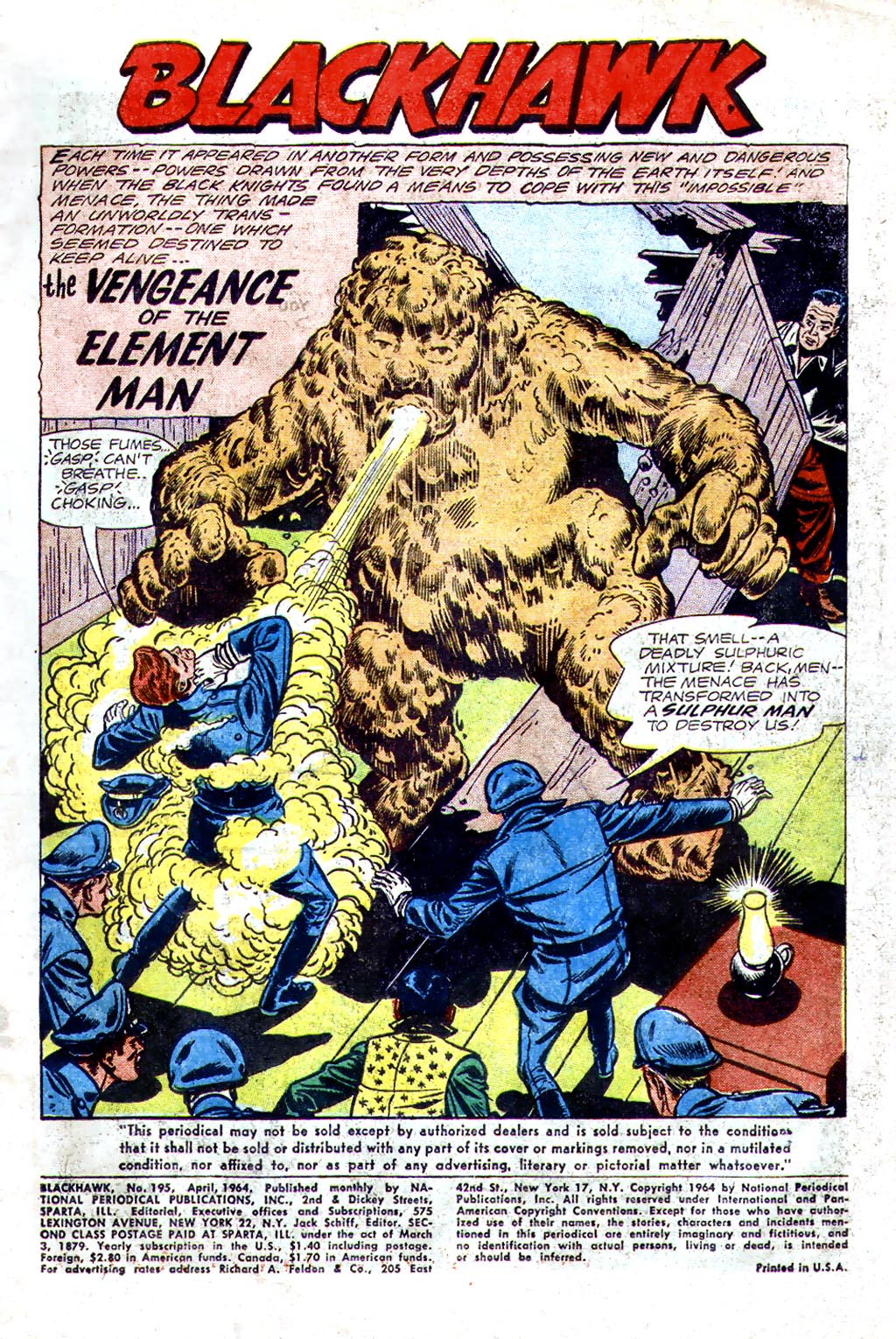 Read online Blackhawk (1957) comic -  Issue #195 - 3