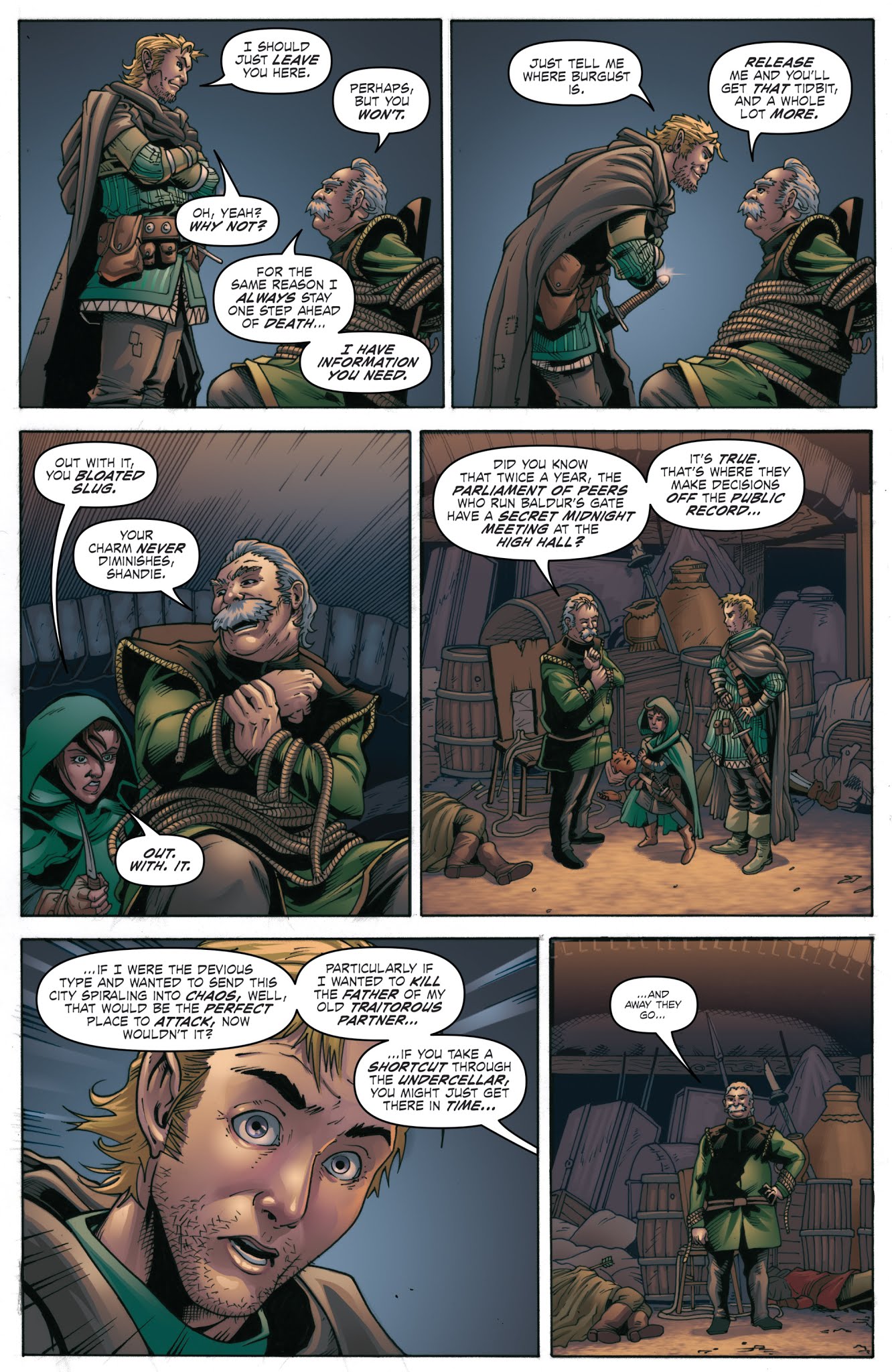 Read online Dungeons & Dragons: Evil At Baldur's Gate comic -  Issue #2 - 13