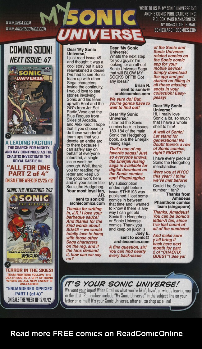 Read online Sonic Universe comic -  Issue #46 - 34