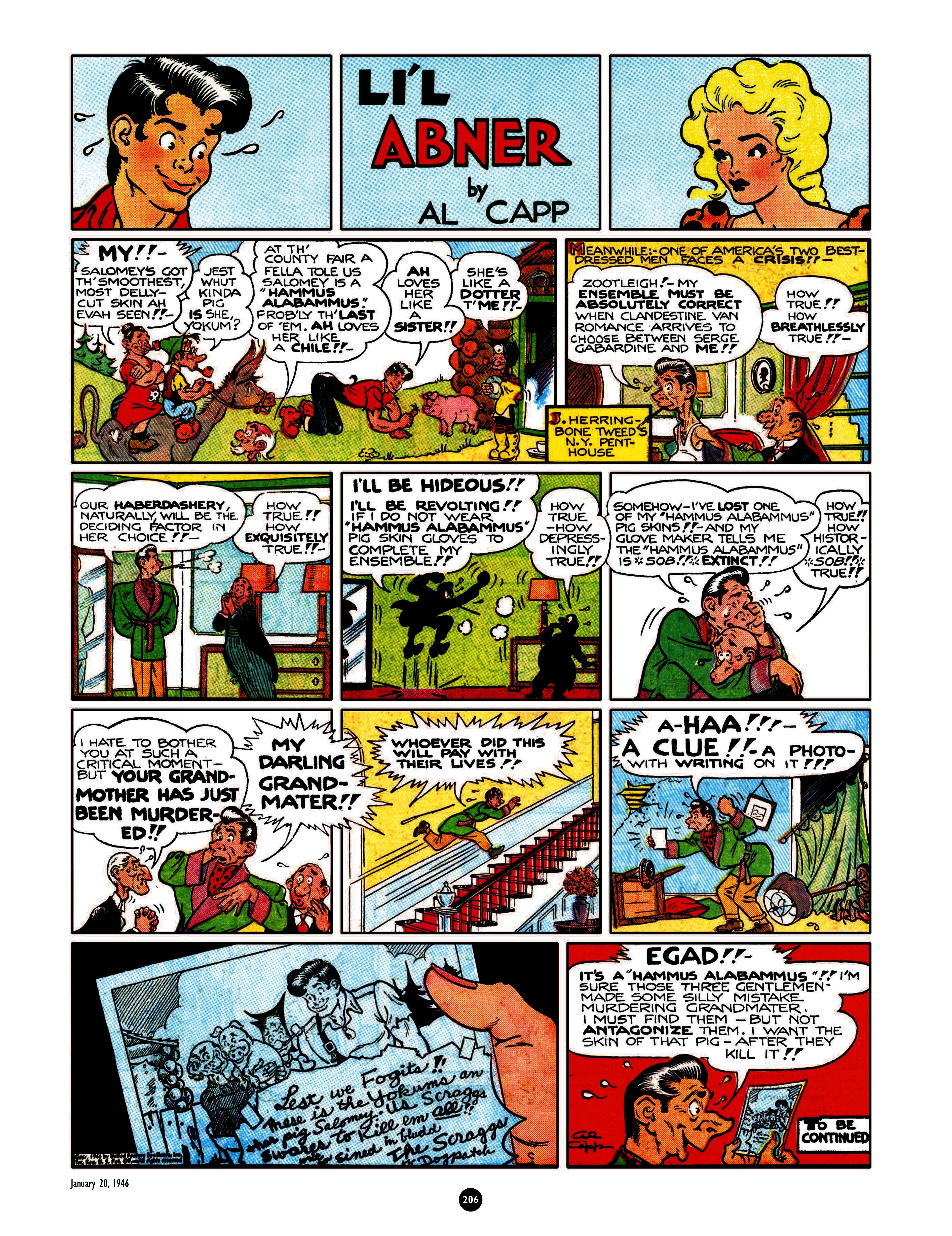 Read online Al Capp's Li'l Abner Complete Daily & Color Sunday Comics comic -  Issue # TPB 6 (Part 3) - 7