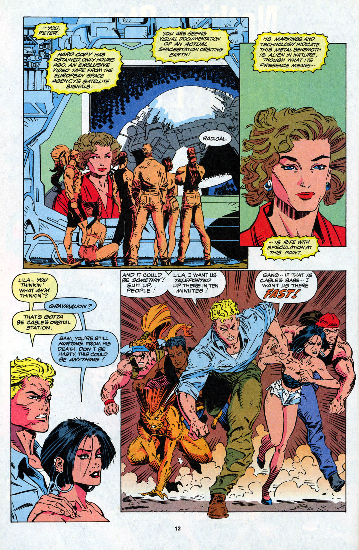 Read online X-Force (1991) comic -  Issue #20 - 13
