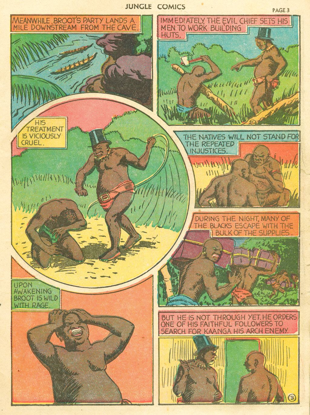 Read online Jungle Comics comic -  Issue #4 - 5