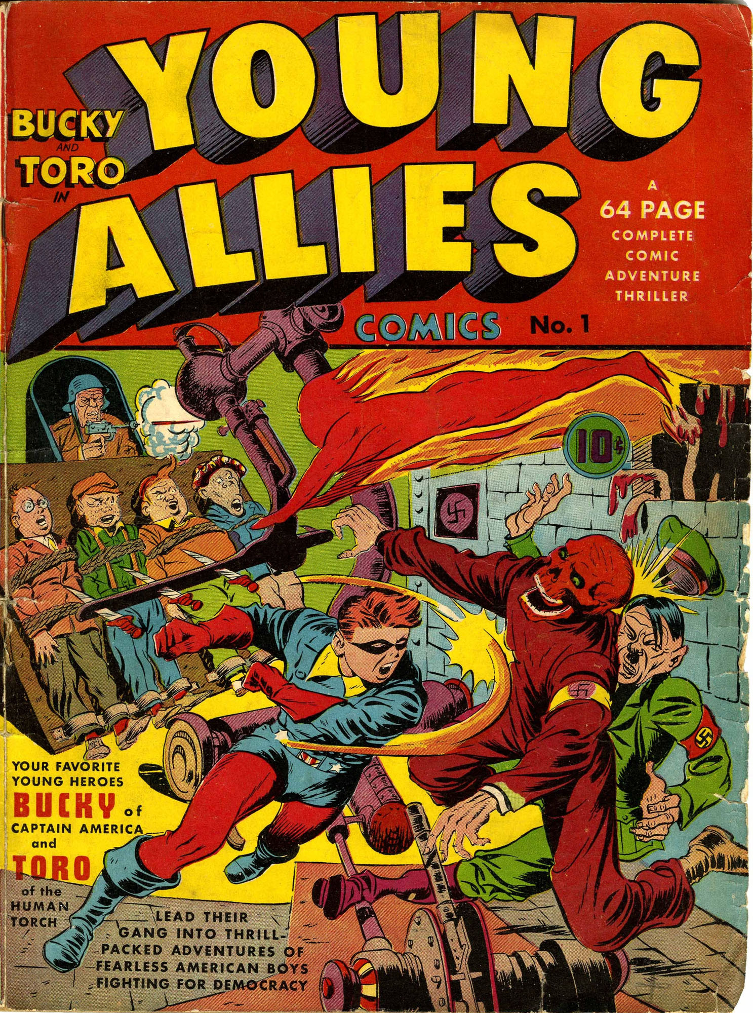 Read online Young Allies Comics comic -  Issue #1 - 1
