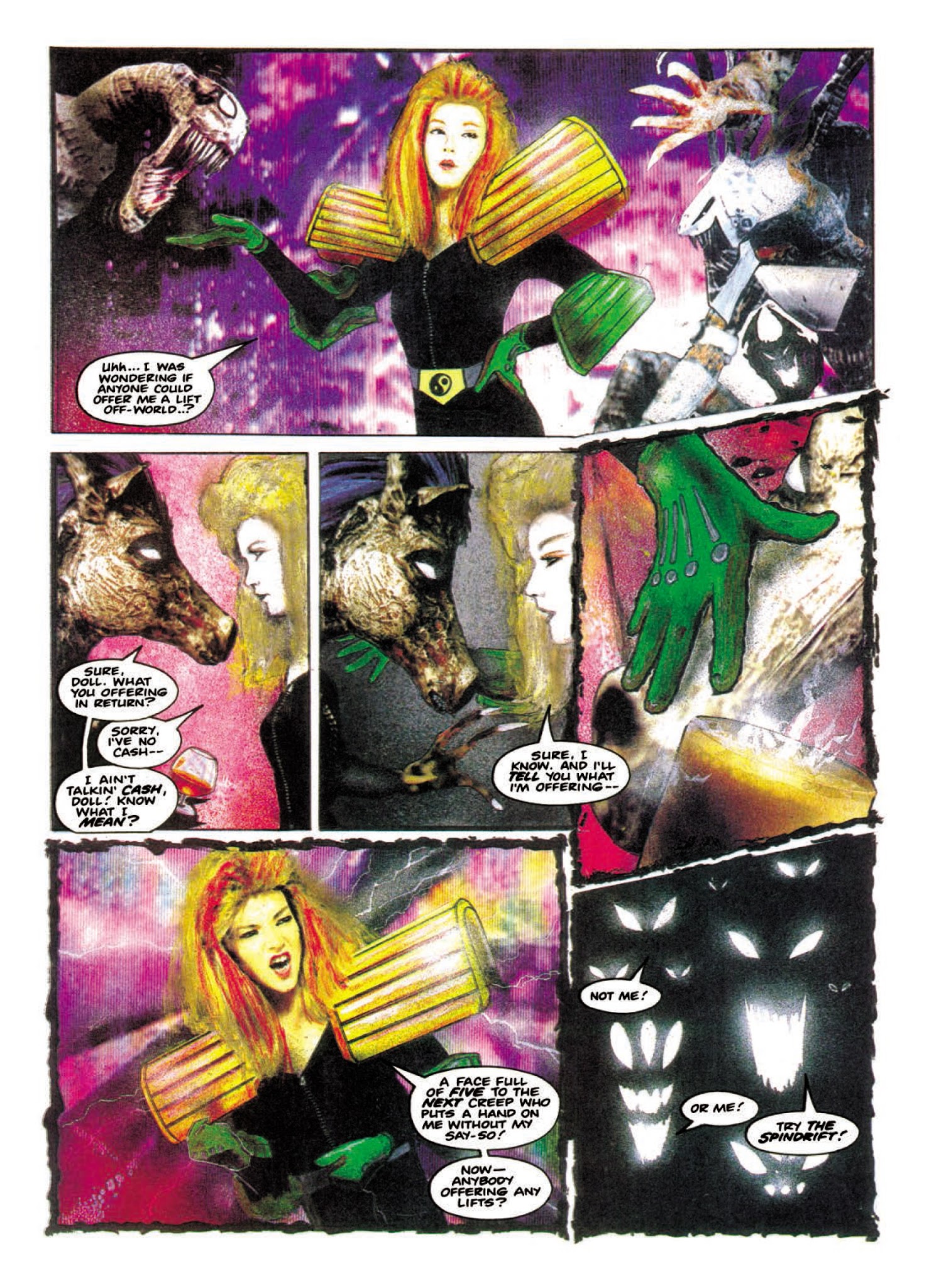 Read online Judge Anderson: The Psi Files comic -  Issue # TPB 2 - 190