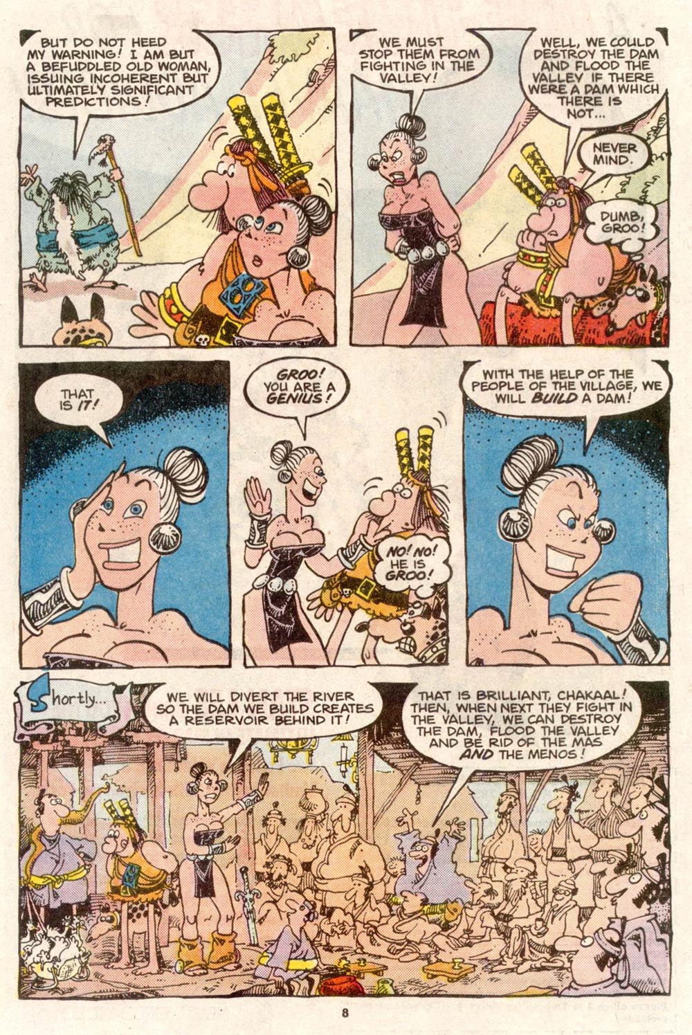 Read online Sergio Aragonés Groo the Wanderer comic -  Issue #51 - 8