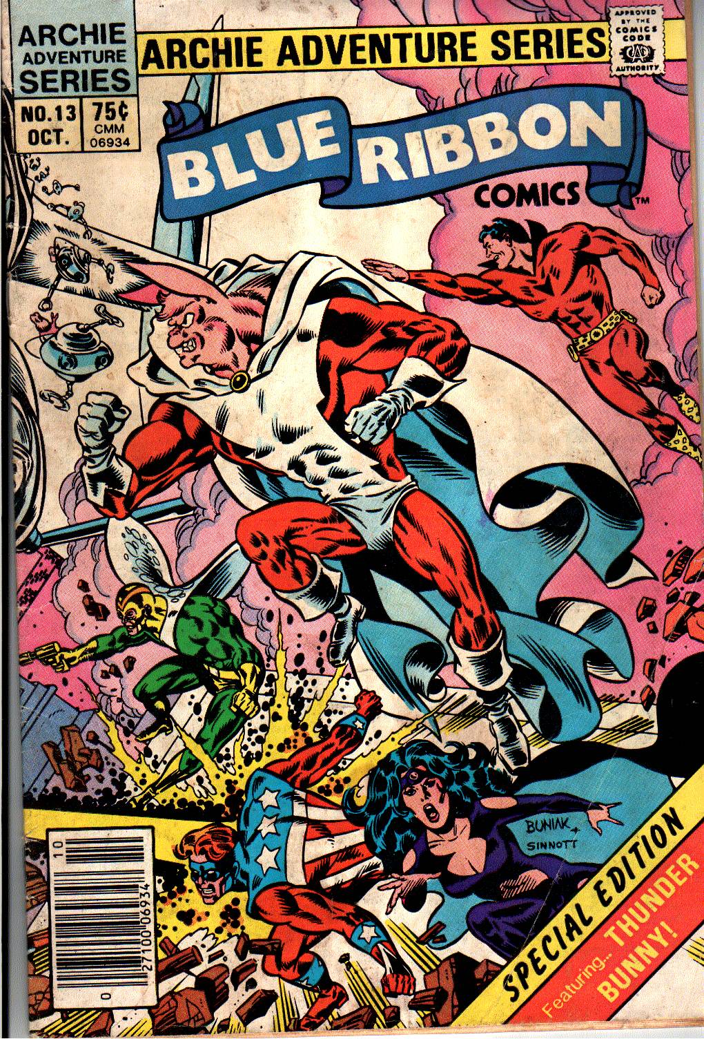 Read online Blue Ribbon Comics comic -  Issue #13 - 1