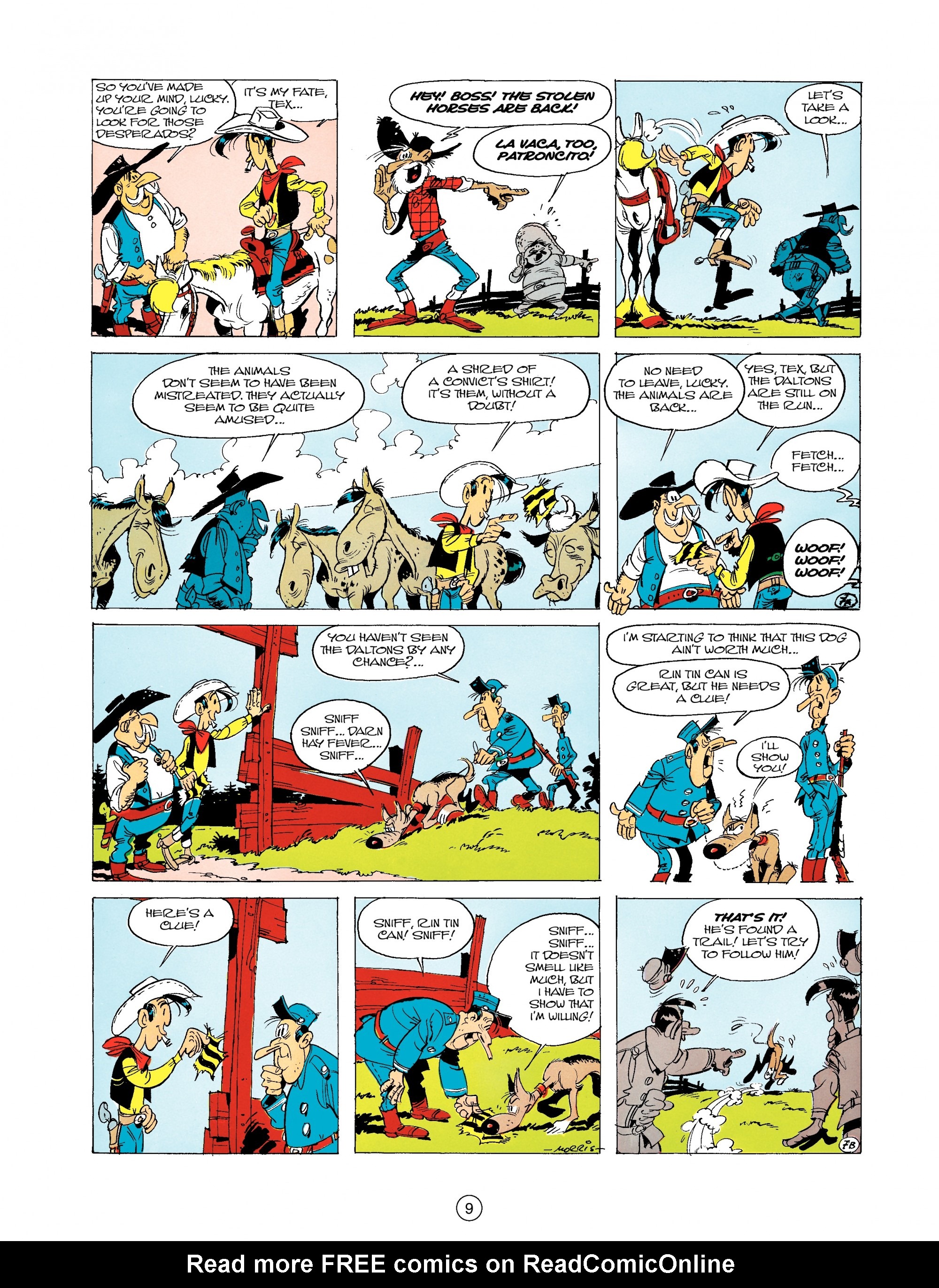 Read online A Lucky Luke Adventure comic -  Issue #19 - 9